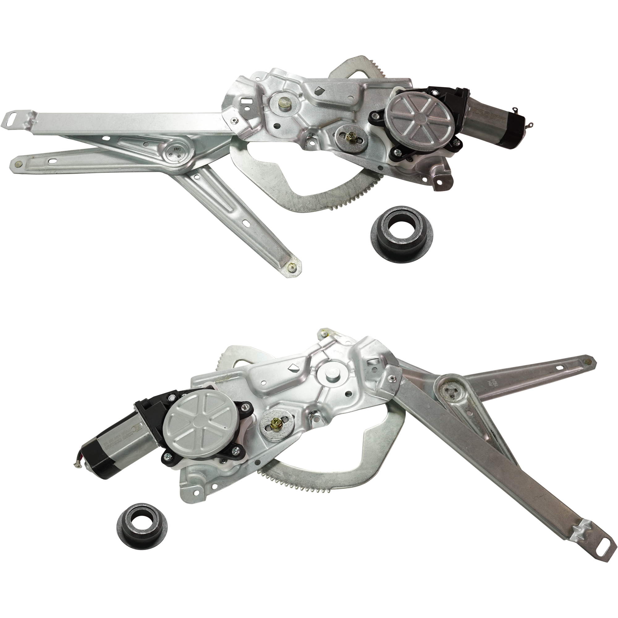 AM 3 SERIES 92-93 FRONT WINDOW REGULATOR RH AND LH Power w Motor Sedan To 09-93 SKU SET JRB46290013 Partslink BM1350133 BM1351133 OEM 51331977609 PFM 51331977610 PF