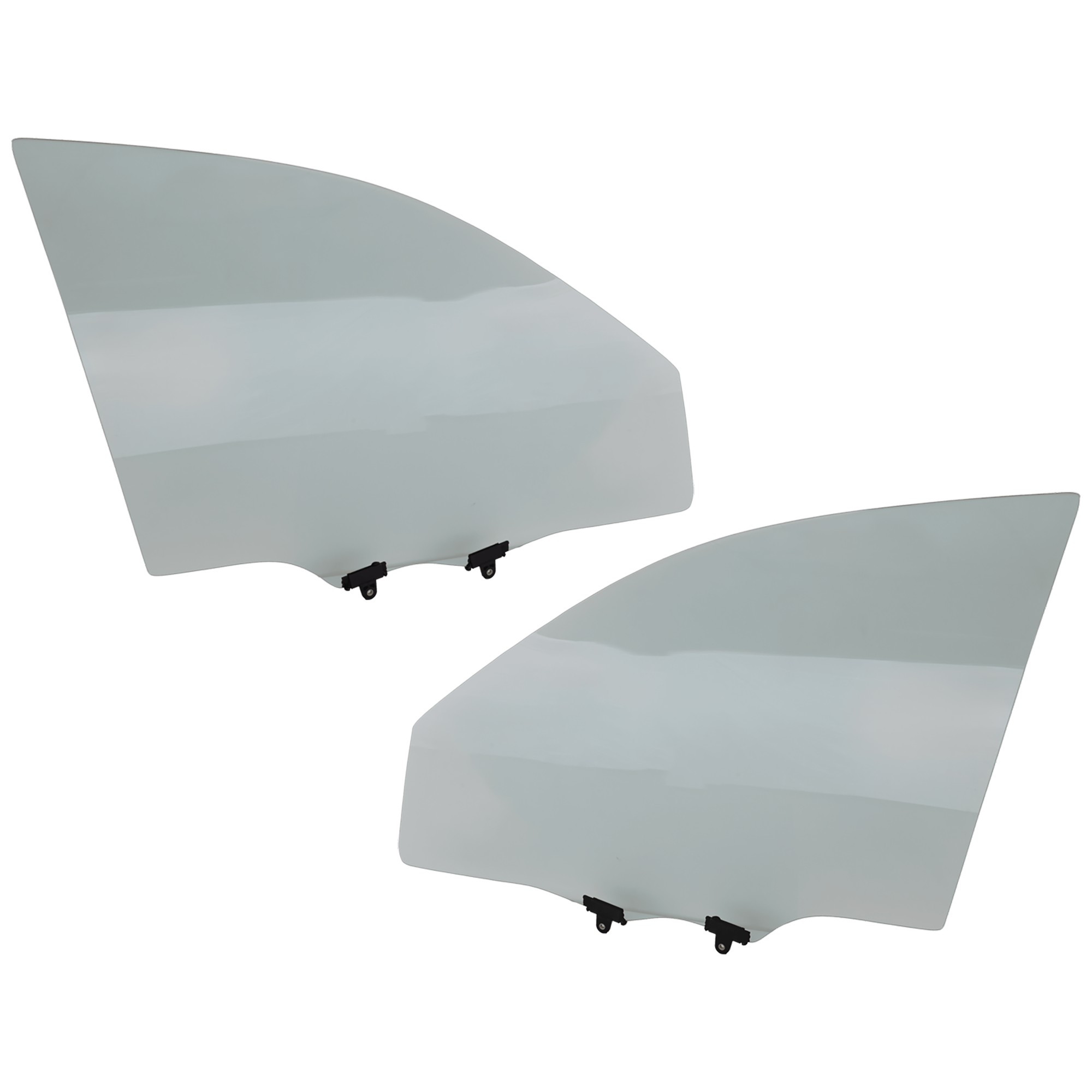 AM BUICK REGAL 97-04 CENTURY 97-05 FRONT DOOR GLASS RH AND LH Greent Tint w Clip Sedan SKU SET JRB48010005 OEM 10439231-10439232