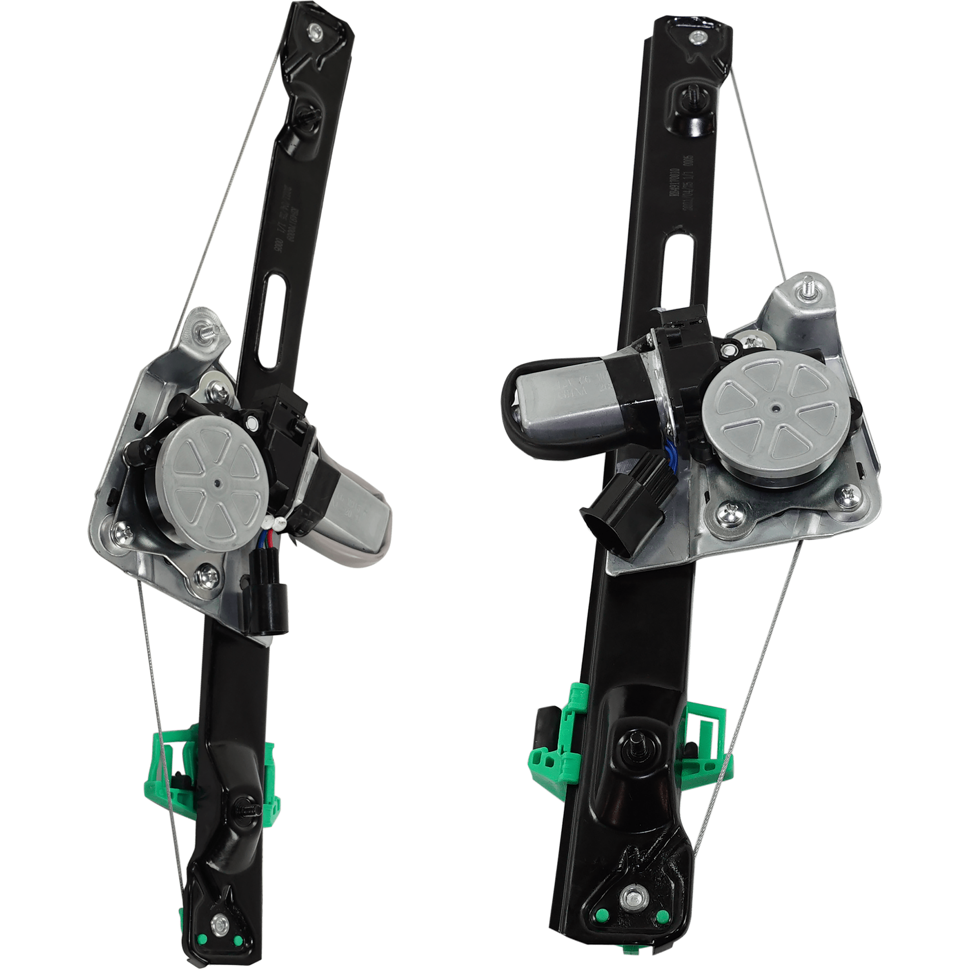 AM 3 SERIES 06-12 REAR WINDOW REGULATOR RH AND LH Power w Motor 06-11 Sedan Wagon SKU SET JRB49170009 OEM 51357140589 PFM 51357140590 PF