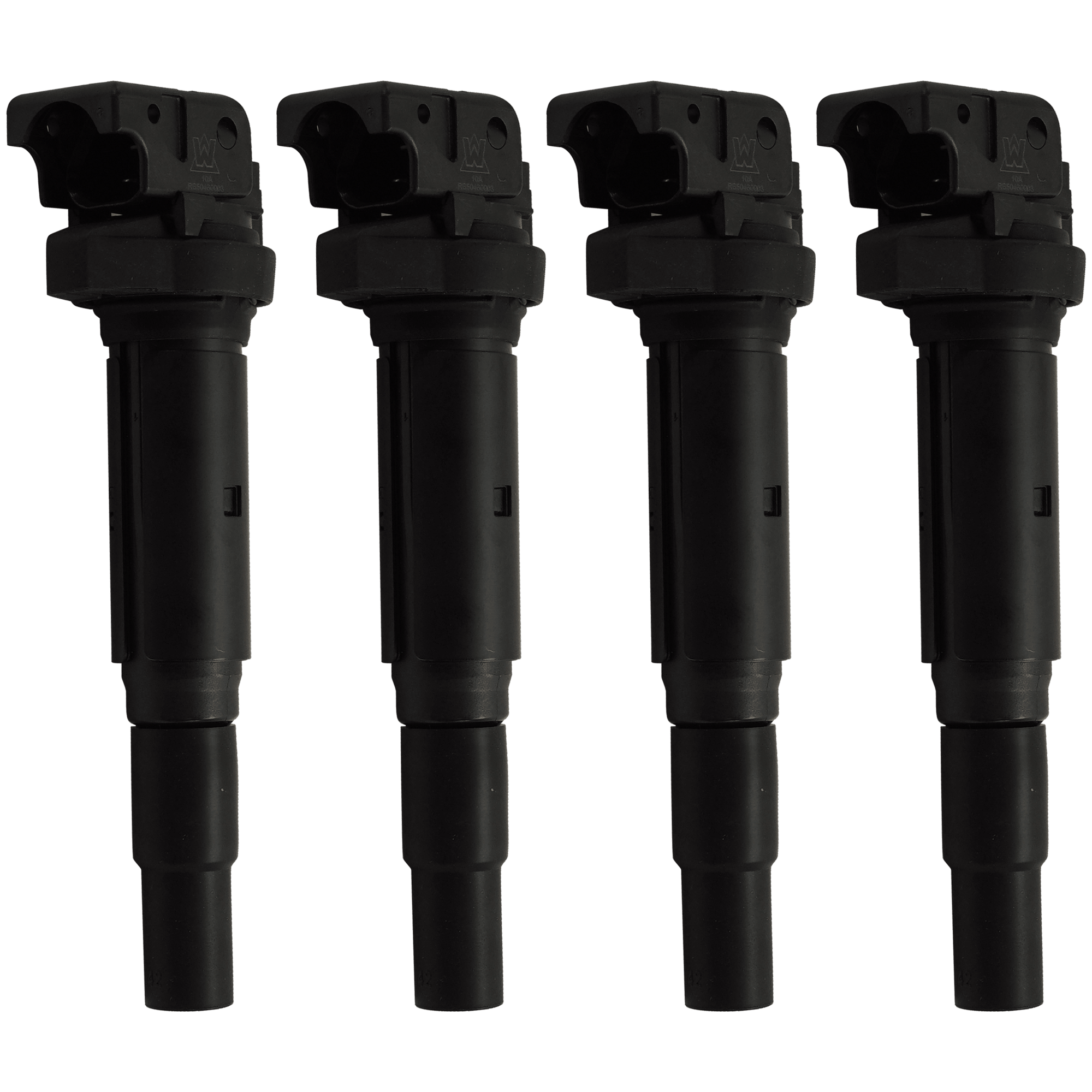 AM 550I 08-12 M3-01-06 Z4-06-16 IGNITION COIL Set of 4 SKU SET JRB50460003-4 OEM 12138657273