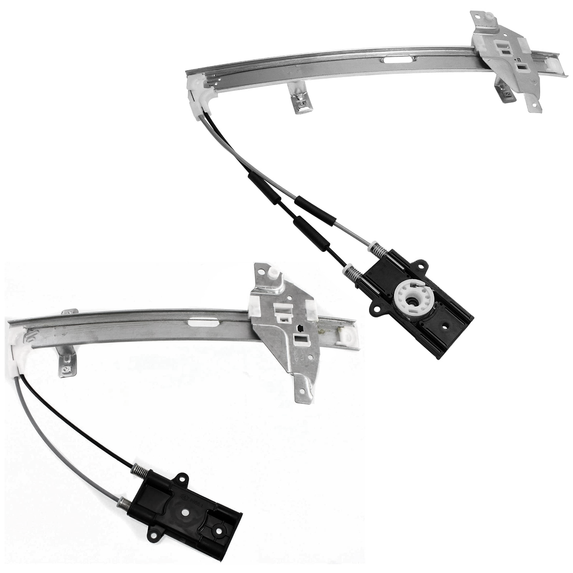 AM CENTURY 97-05 REGAL 97-04 FRONT AND REAR WINDOW REGULATOR LH Power w o Motor SKU SET JRBB462902-2L Partslink GM1350129 GM1550103 OEM 10334397 PFM 10334399 PFM