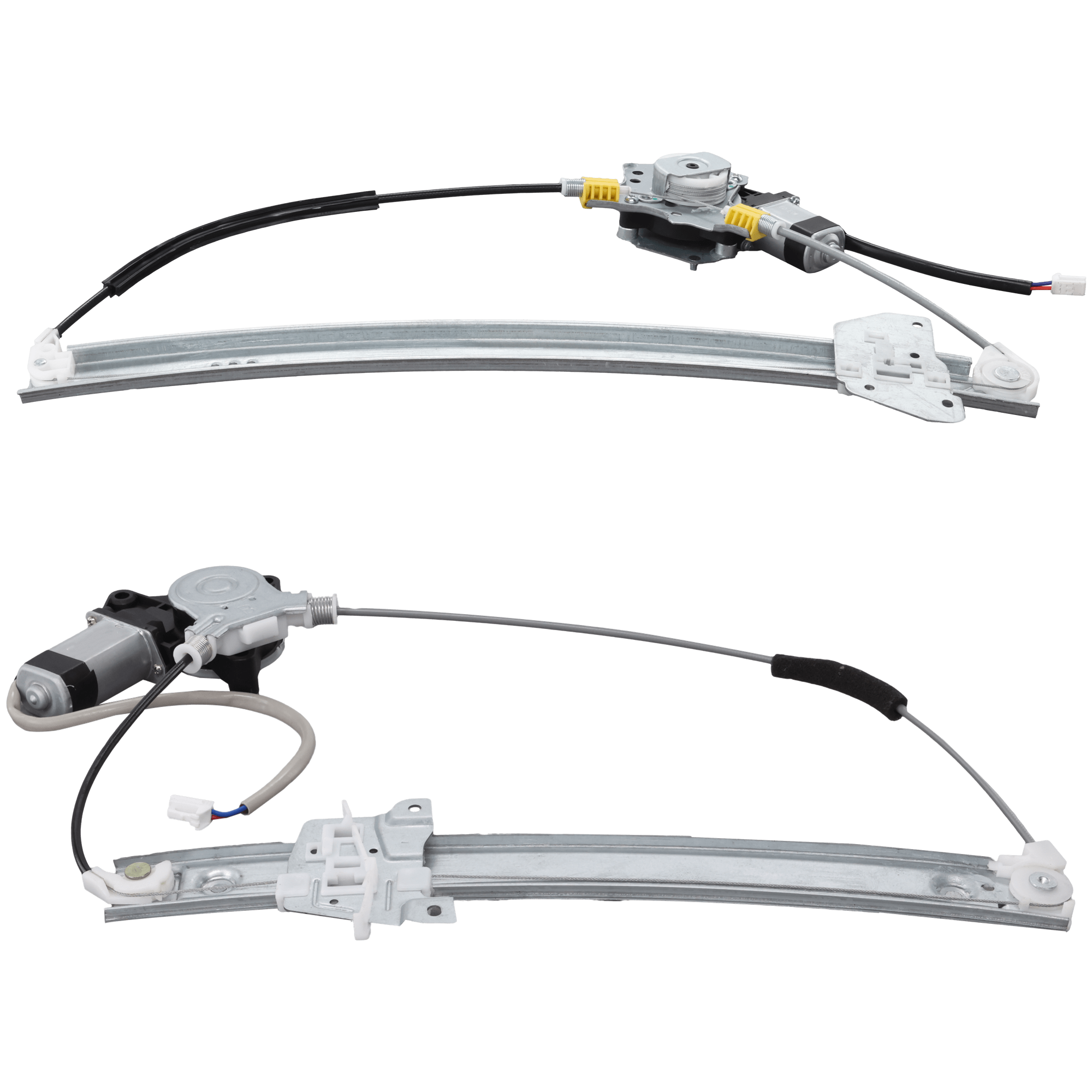 AM MPV 00-06 FRONT AND REAR WINDOW REGULATOR LH Power w Motor SKU SET JRBM462902 Partslink MA1350107 MA1550113 OEM LC6259590D LC6273590A PFM