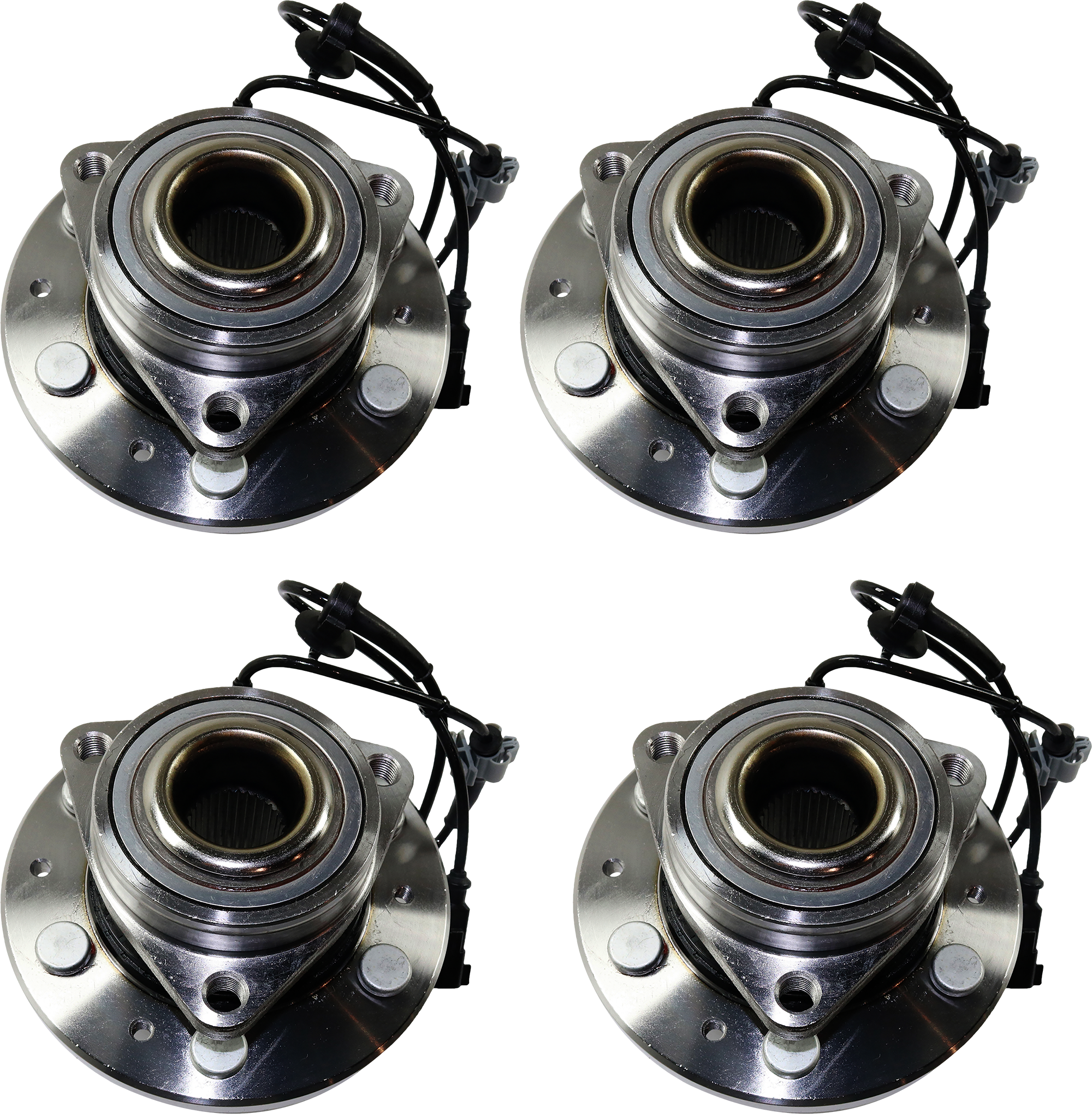 AM XTS 17-19 FRONT AND REAR HUB ASSEMBLY RH AND LH Heavy Duty Brakes SKU SET JRC28370003-4 OEM 23356814