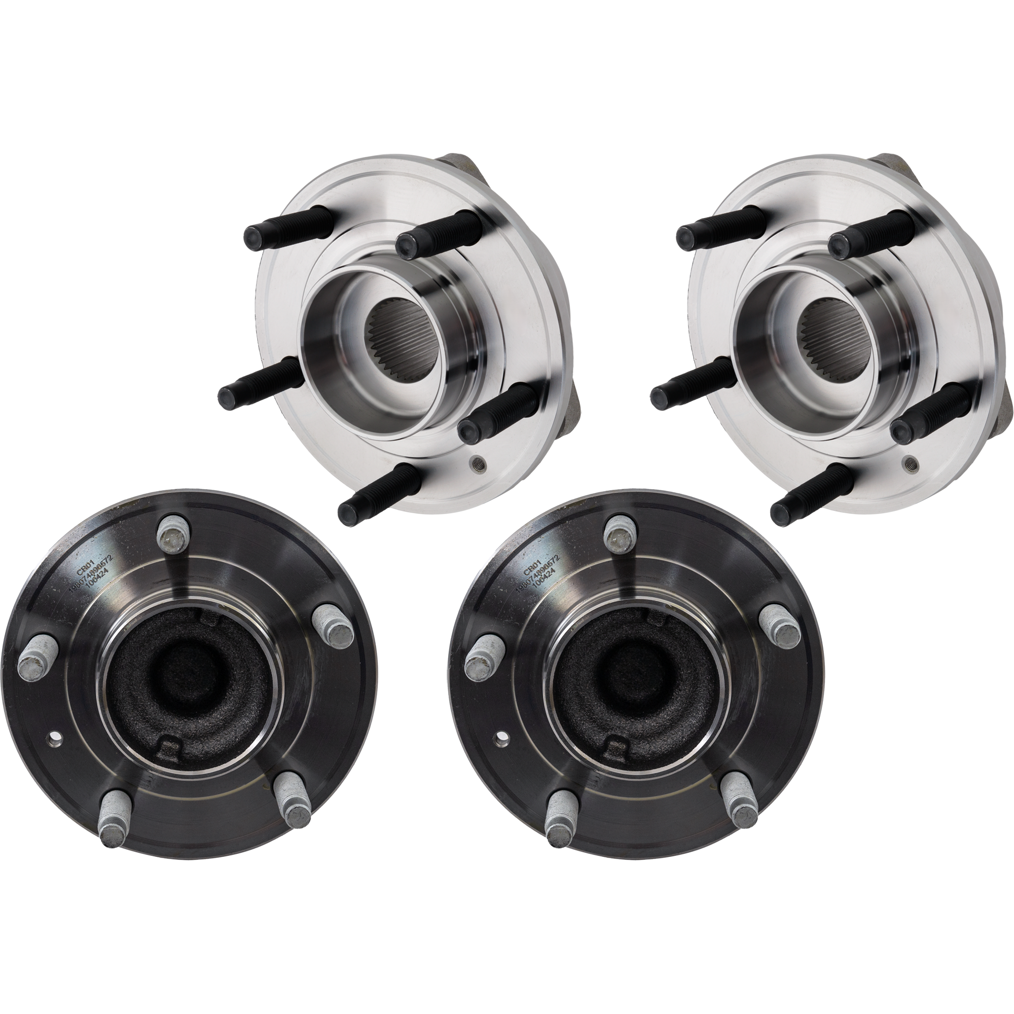 AM VOLT 13-15 VERANO 14-17 REAR HUB ASSEMBLY RH AND LH 5 Studs SKU SET JRC28590010-4 OEM 91605224-91605226