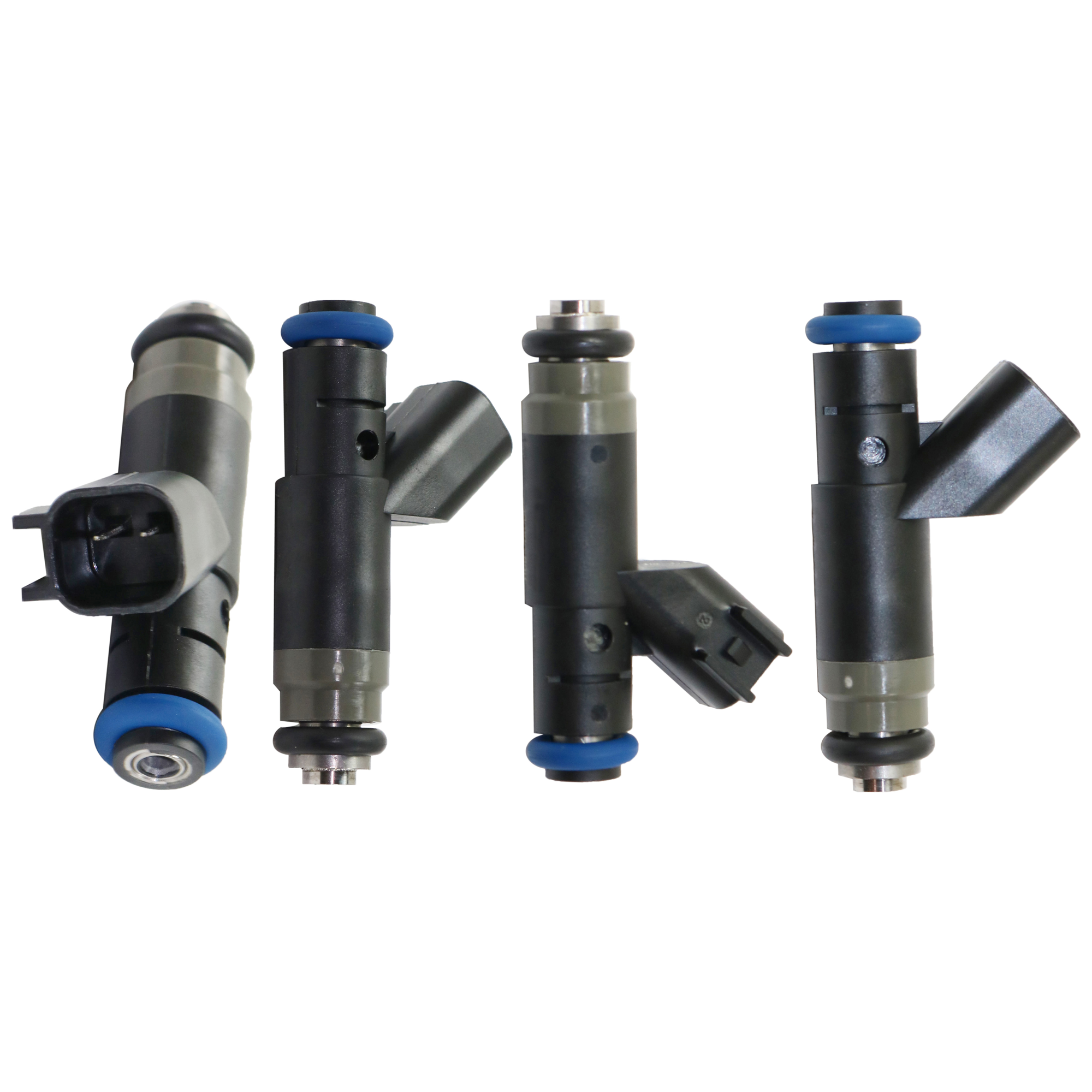 AM SEBRING 04-10 FUEL INJECTOR Set of 4 GAS 2 Male Blade type Terminals SKU SET JRC31430002-4 OEM 4891573AA 4891573AB