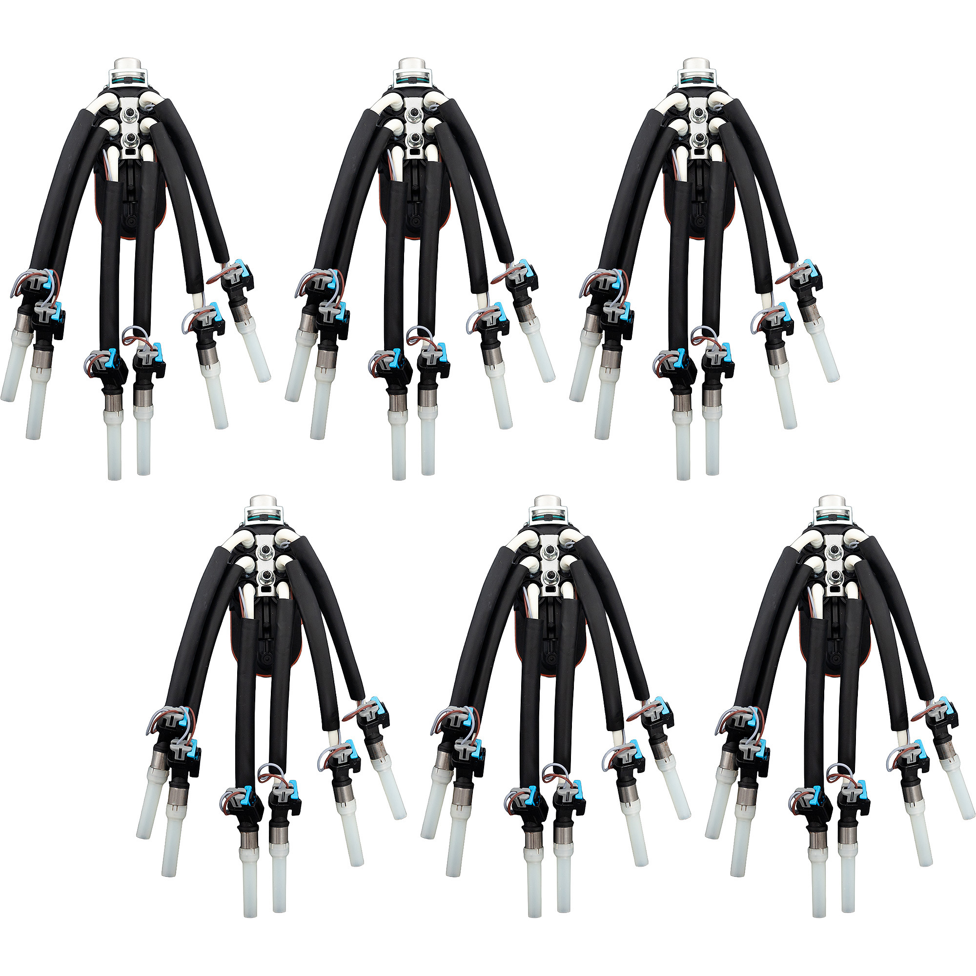 AM BLAZER 96-05 SONOMA 96-04 FUEL INJECTOR GAS 4.3L Eng. 6 Cyl Set of 6 SKU SET JRC31430006-6 OEM 12568332-19210688