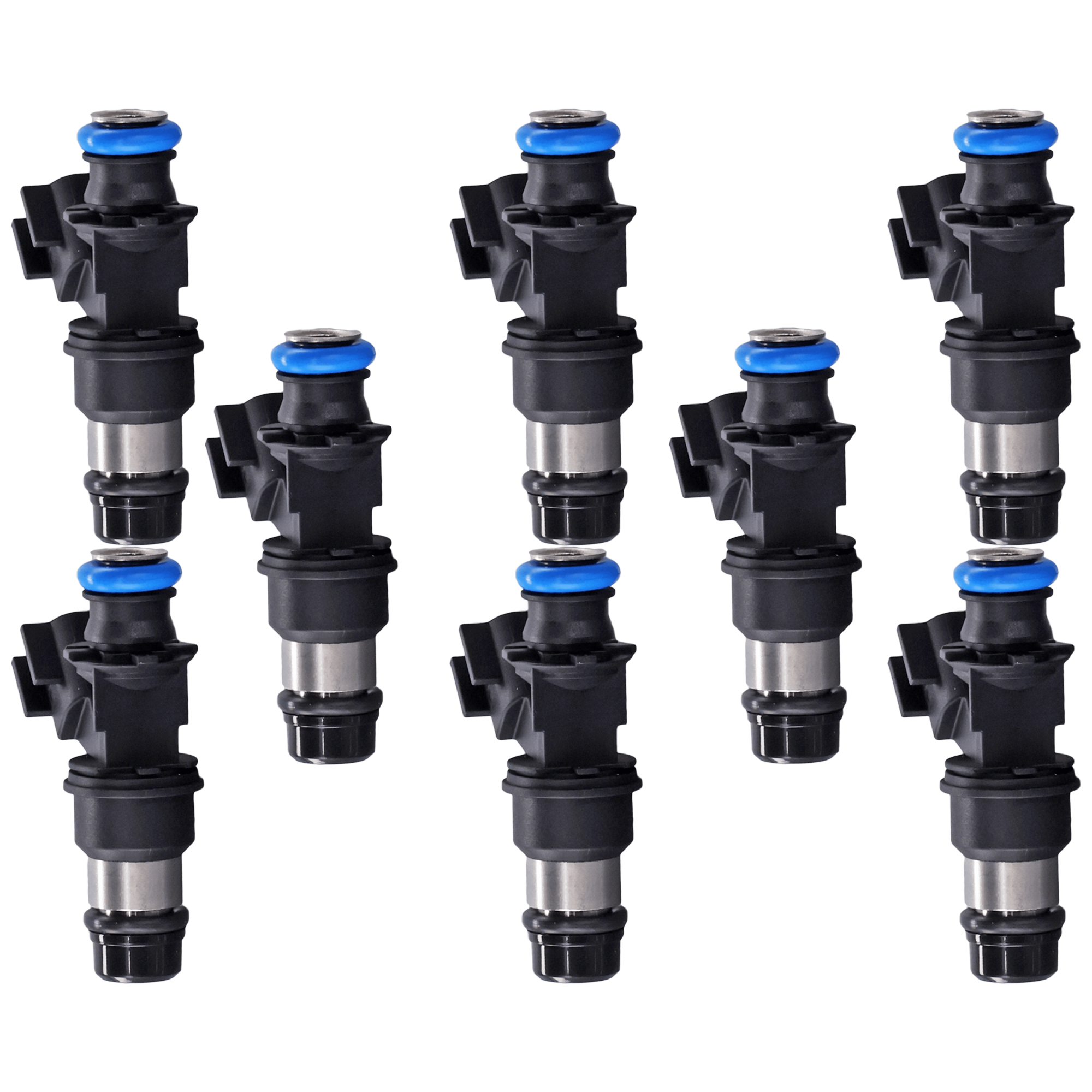 AM ESCALADE 07-09 ESCALADE ESV 07-08 FUEL INJECTOR Set of 8-2 Male Blade Terminal Top Feed System Type SKU SET JRC31430014-8 OEM 12580681-8125806810