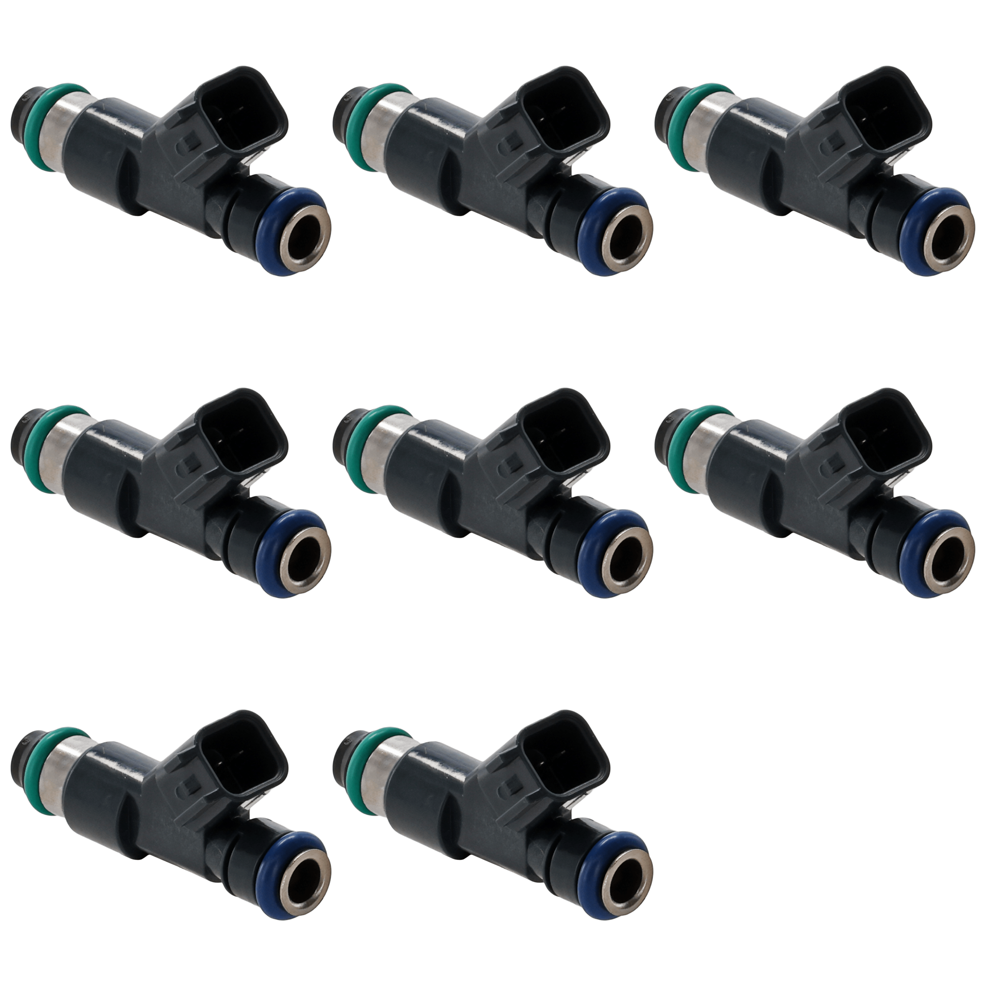 AM AVALANCHE 07-09 AVALANCHE 1500-06-06 FUEL INJECTOR 2 Male Blade Terminal Set of 8 SKU SET JRC31430015-8 OEM 12594512