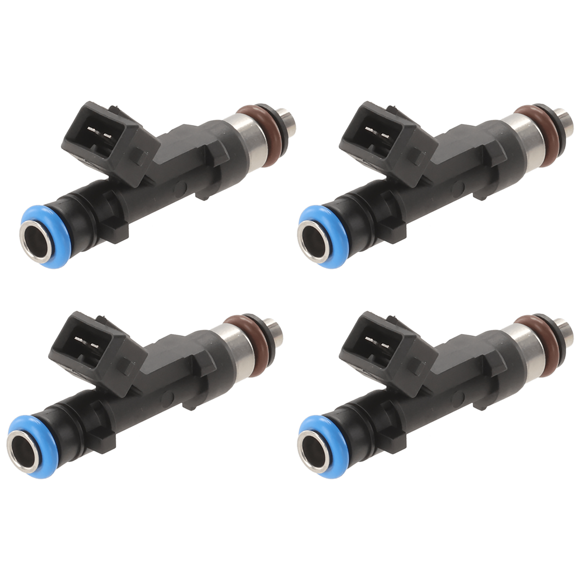 AM CRUZE 11-15 SONIC 12-18 FUEL INJECTOR 2 Male Blade Terminal Top Feed System Type Set of 4 SKU SET JRC31430021-4 OEM 55565970