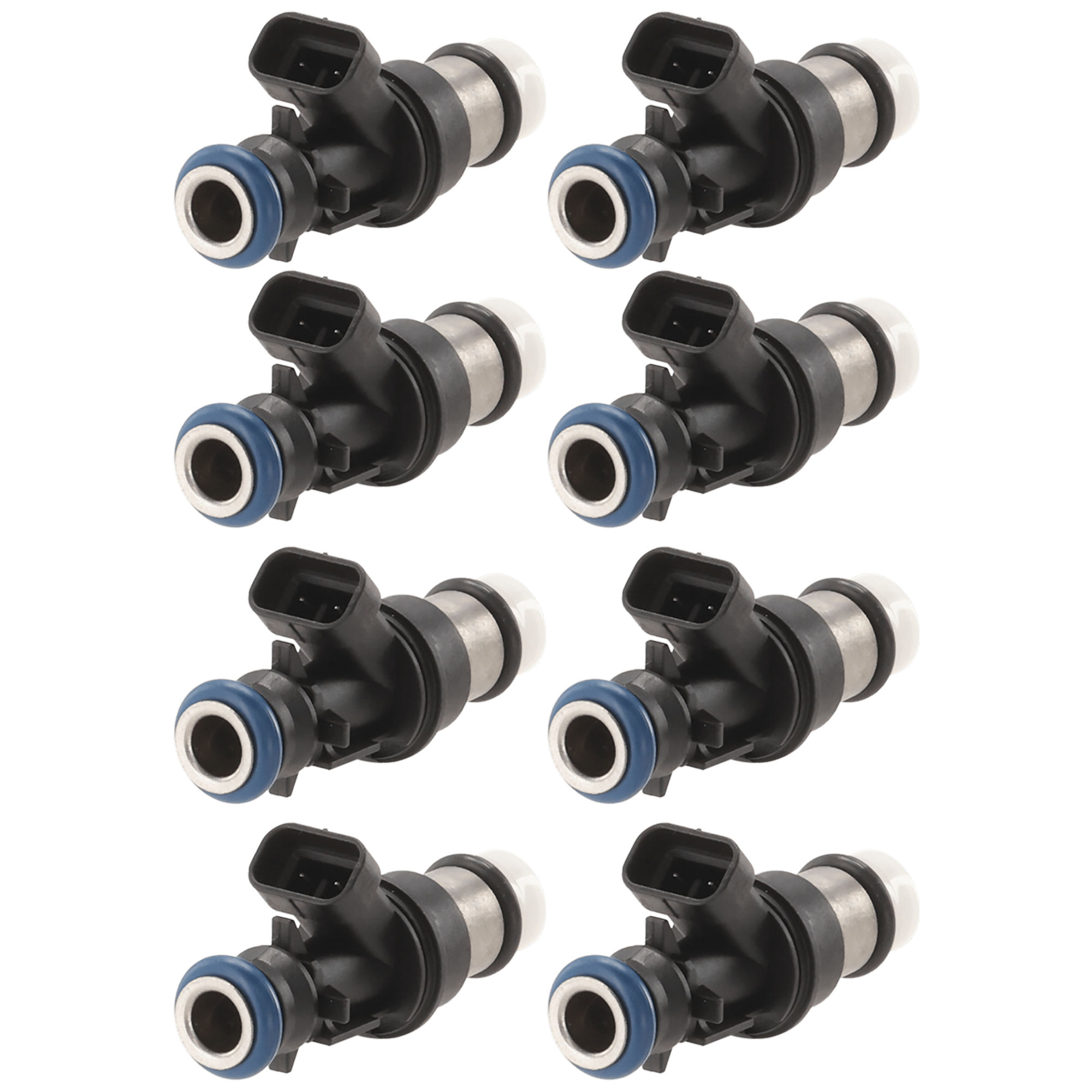 AM B7-01-02 YUKON XL 2500-01-06 FUEL INJECTOR Gas 2 Male Blade Terminal Set of 8 SKU SET JRC31430024-8 OEM 12574927-17124531 FJ298 FJ316