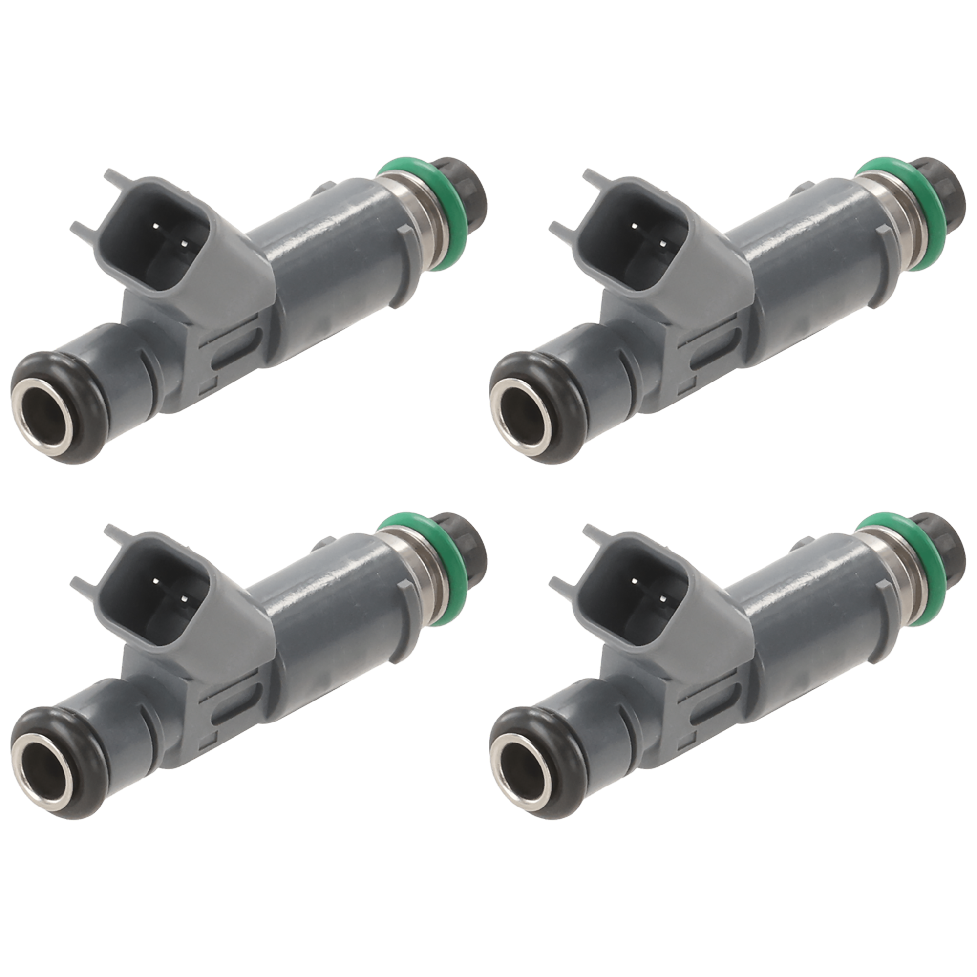 AM COBALT 05-07 HHR 06-07 FUEL INJECTOR 2 Male Blade Terminal Top Feed System Type Set of 4 SKU SET JRC31430025-4 OEM 12582704