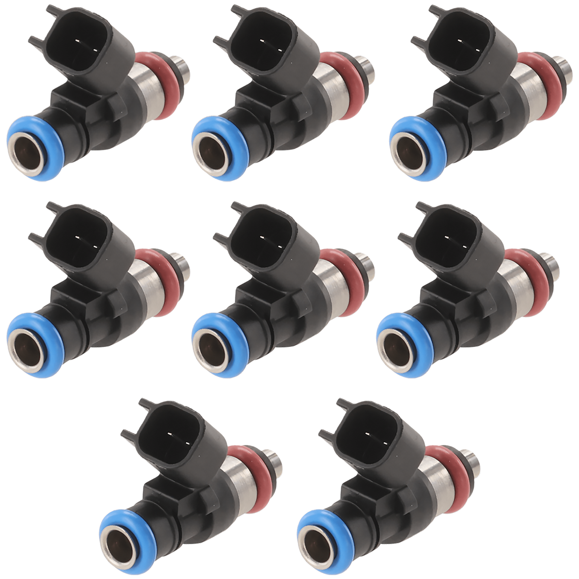 AM CAMARO 10-15 CORVETTE 06-13 FUEL INJECTOR 2 Male Blade Terminal Set of 8 SKU SET JRC31430030-8 OEM 12576341