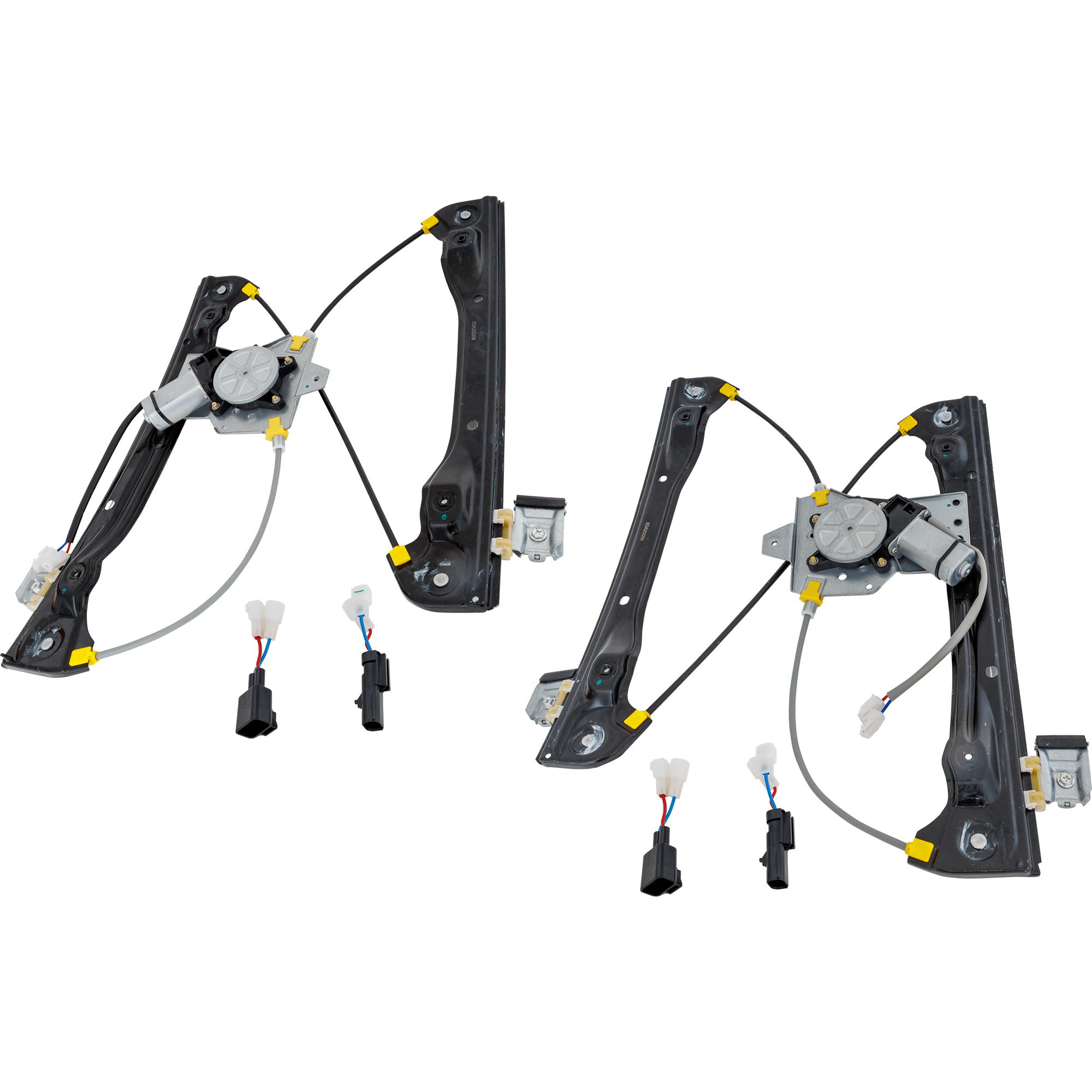 AM CRUZE 12-15 CRUZ LIMITED 16-16 FRONT WINDOW REGULATOR RH AND LH Power w Motor 2 Pin Connector From 4-26-12 SKU SET JRC46290047 Partslink GM1350227 GM1351227 OEM 95382556-95265280-95382556A01