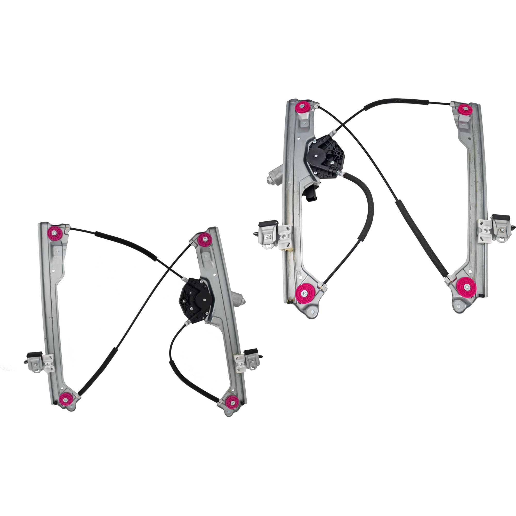 AM SILVERADO 1500-14-18 FRONT WINDOW REGULATOR RH AND LH Power w Motor Includes 19-1500 LD SKU SET JRC46290117 OEM 23118069-84621038 PFM 84621036