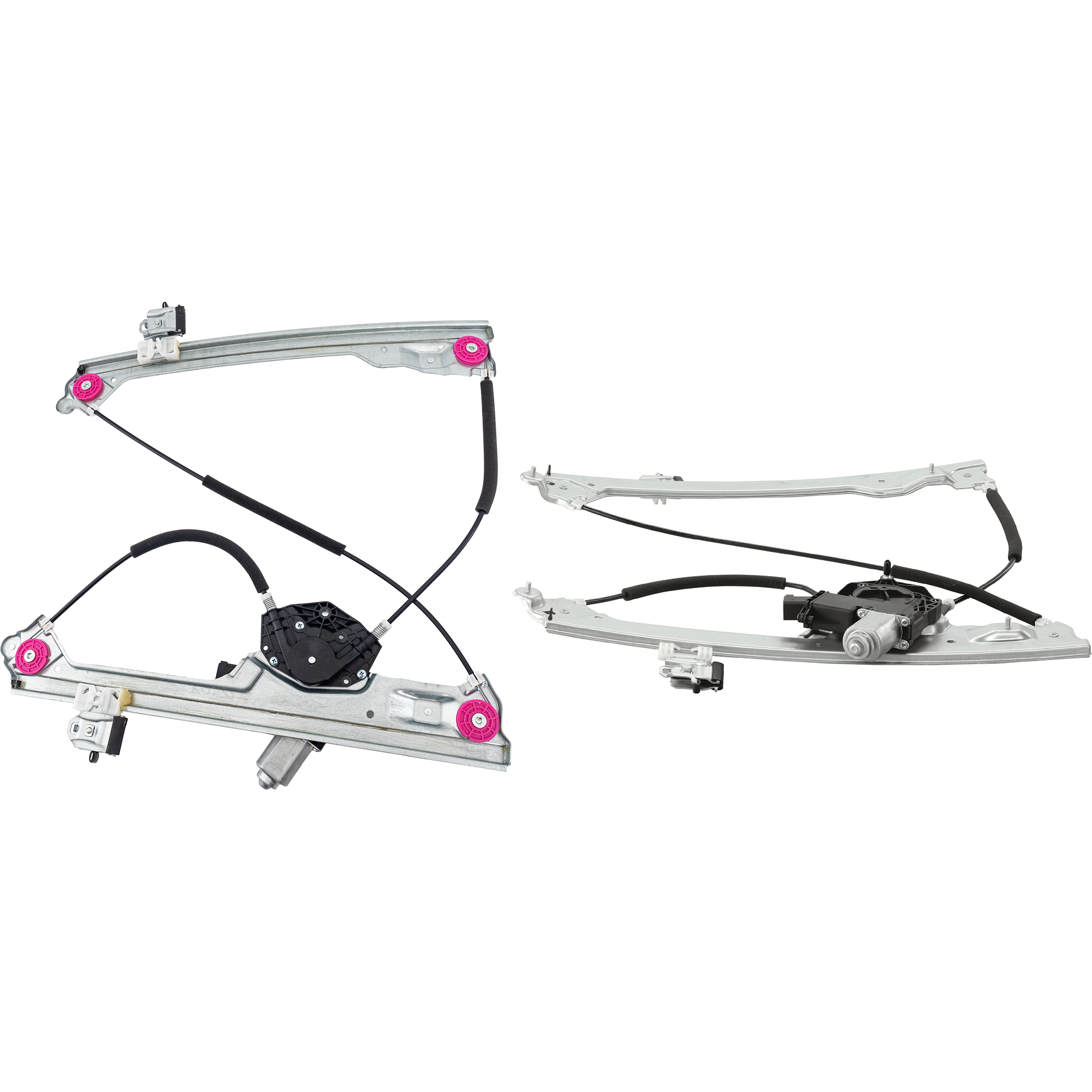 AM ESCALADE SUBURBAN TAHOE 15-20 FRONT WINDOW REGULATOR RH AND LH Power w Motor 7 Pins SKU SET JRC46290149 OEM 84621036-23118067-84621037-231