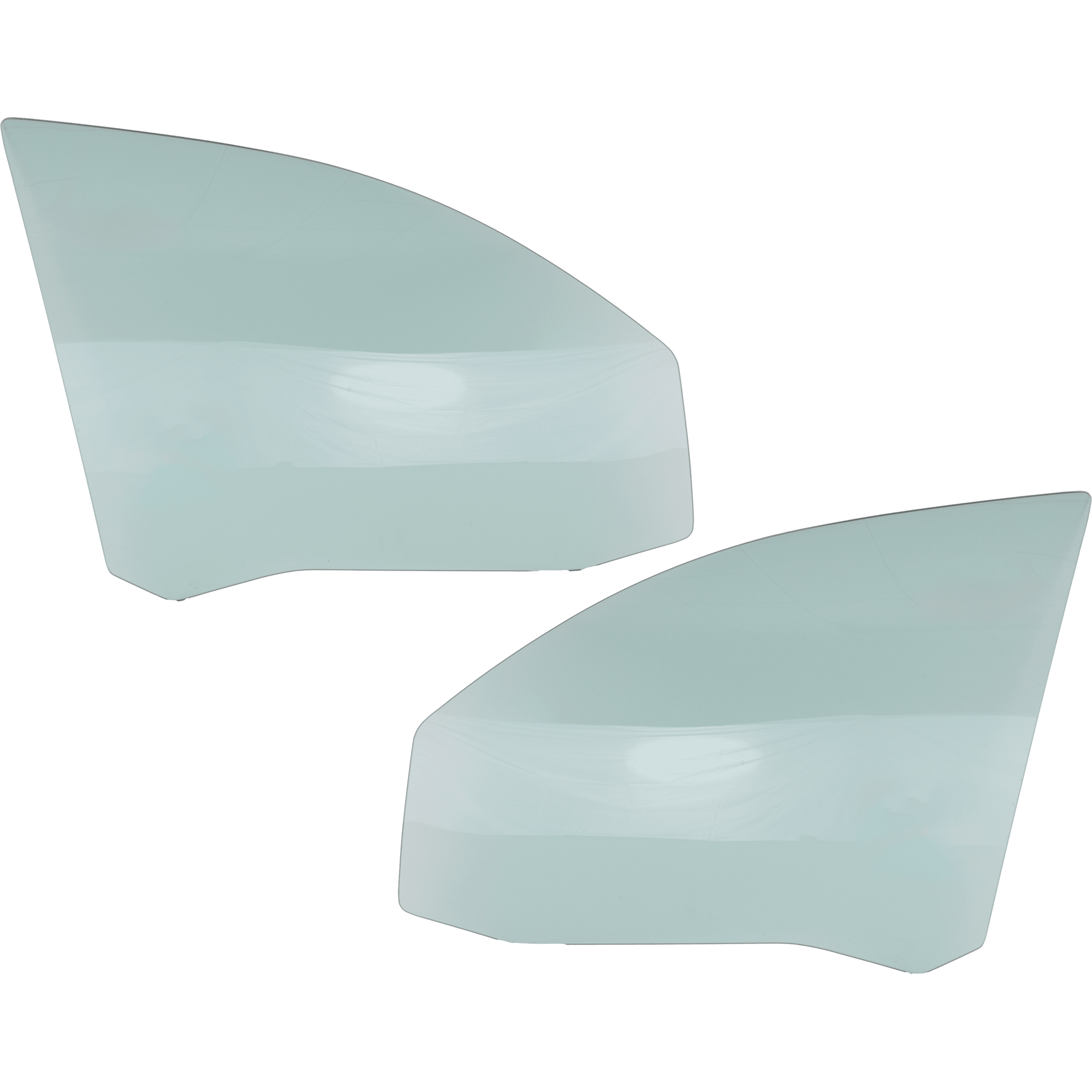 AM CHRYSLER PACIFICA 04-08 FRONT DOOR GLASS RH AND LH Green Tint Non Laminated SKU SET JRC48010013 OEM 4894312AB 4894313AB
