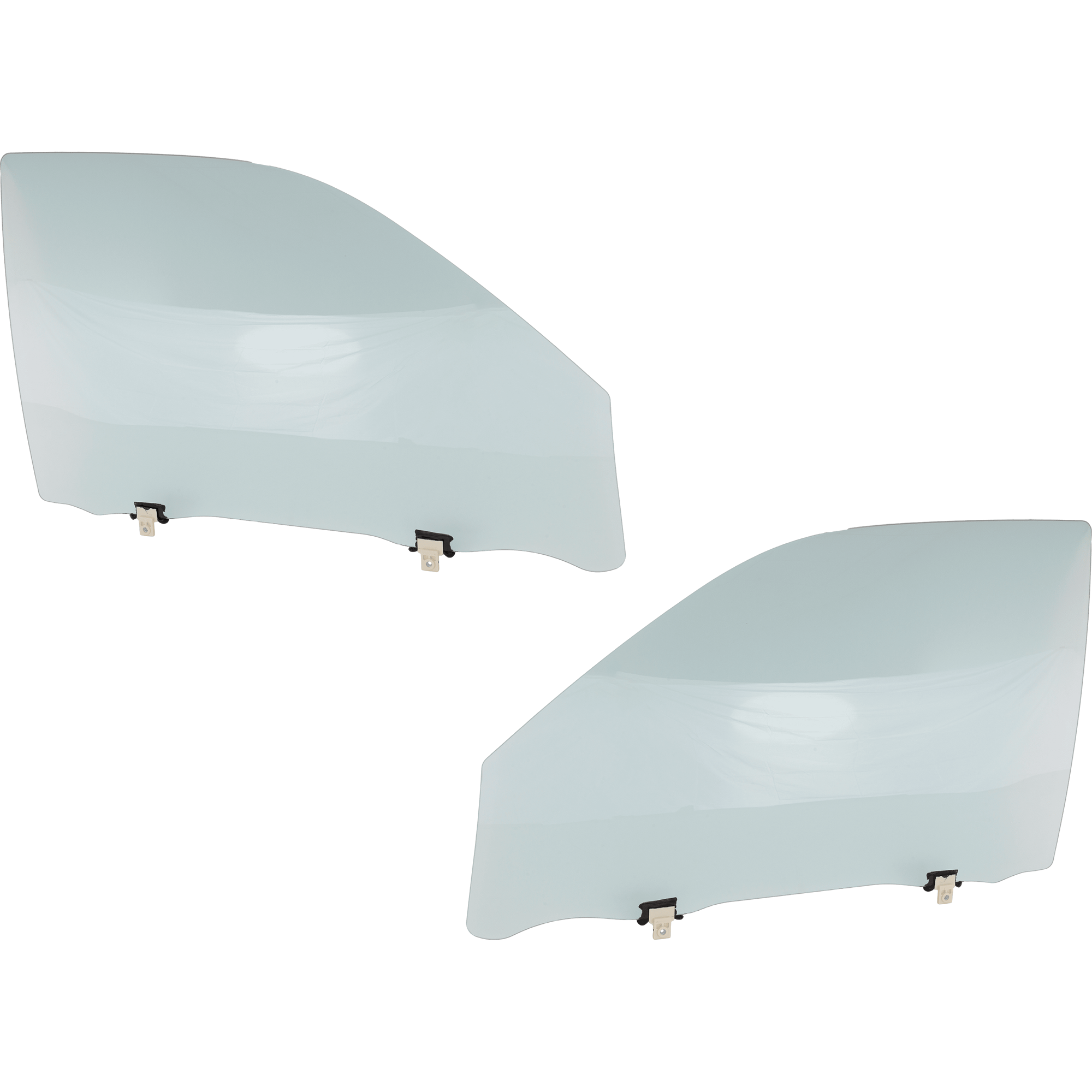 AM CHEVROLET COLORADO GMC CANYON 04-12 FRONT DOOR GLASS RH AND LH Green Tint w Clip 2 Door 4 Door SKU SET JRC48010015 OEM 97247738-97247739