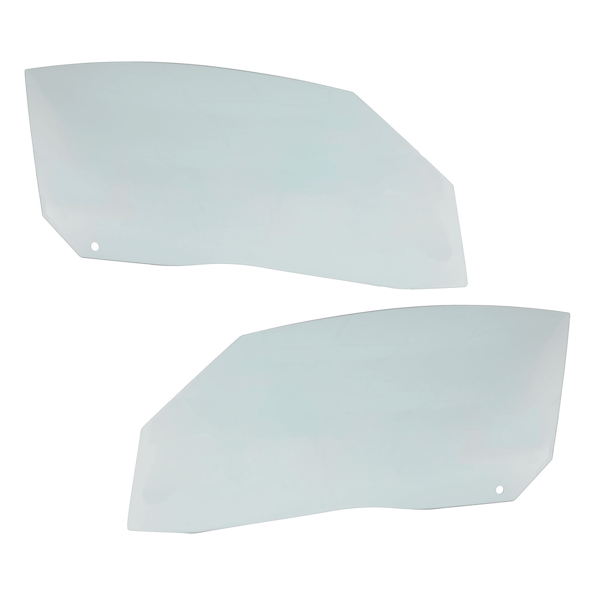 AM CHRYSLER CROSSFIRE 04-08 FRONT DOOR GLASS RH AND LH Green Tint Coupe SKU SET JRC48010017 OEM 5096790AA 5096791AA