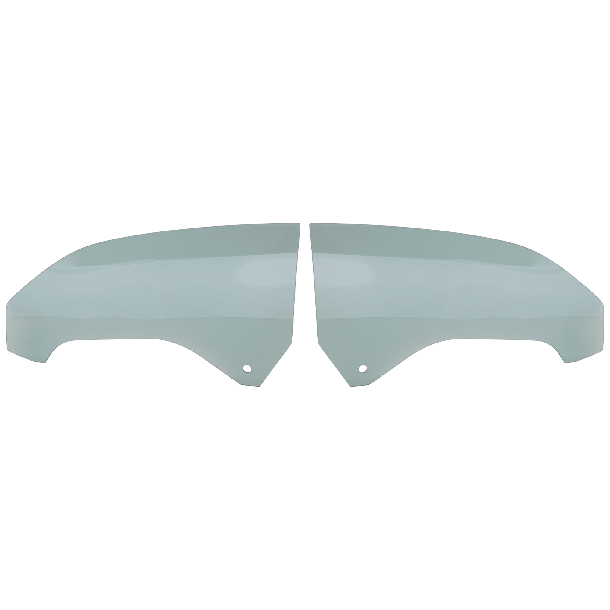 AM CAMARO 10-15 FRONT DOOR GLASS RH AND LH Green Tint w Solar Coupe SKU SET JRC48010047 OEM 22840054-22840055