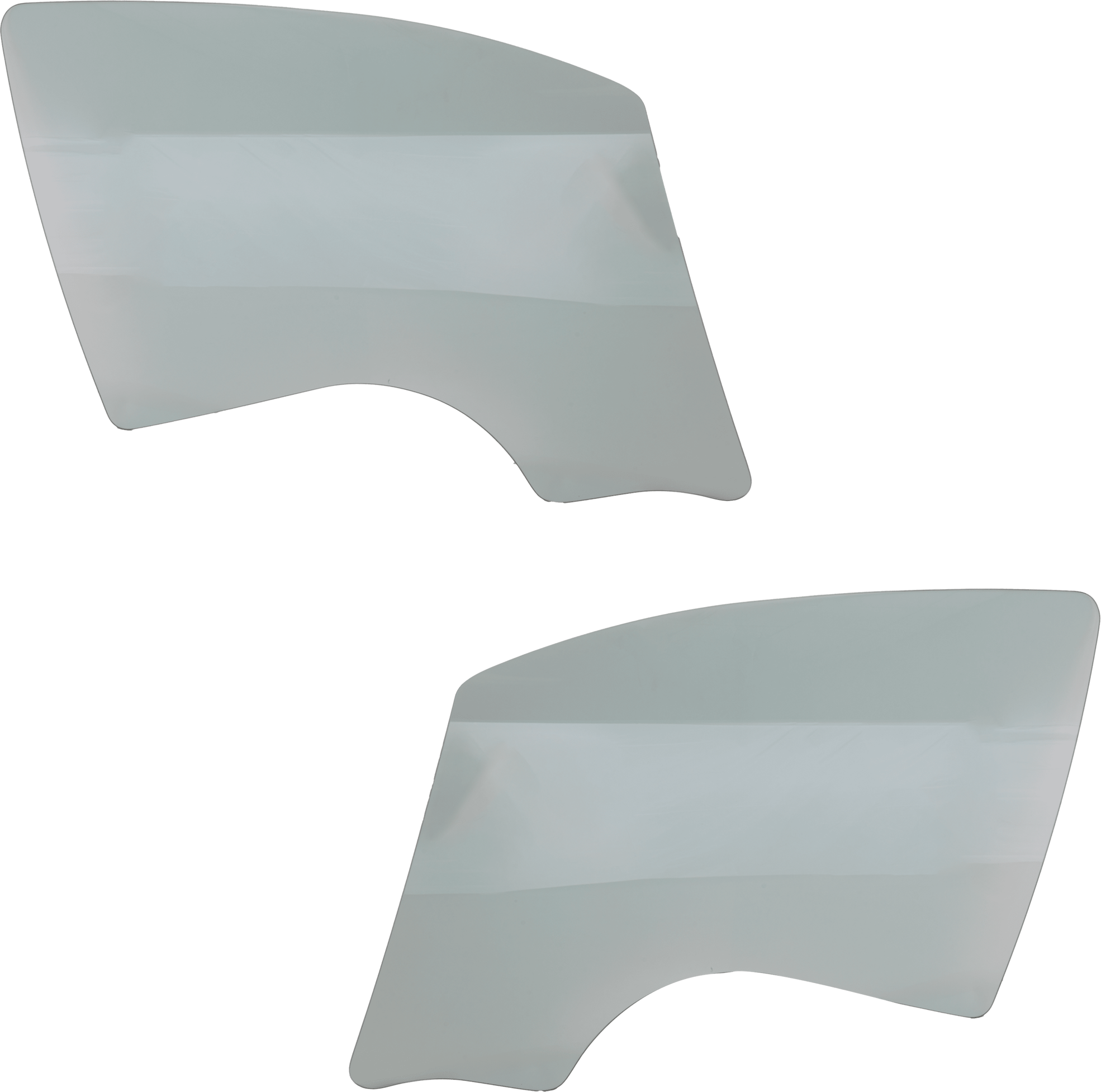 AM CHEVROLET VOLT 11-15 FRONT DOOR GLASS RH AND LH Green Tint w Solar SKU SET JRC48010051 OEM 25994211-25994212