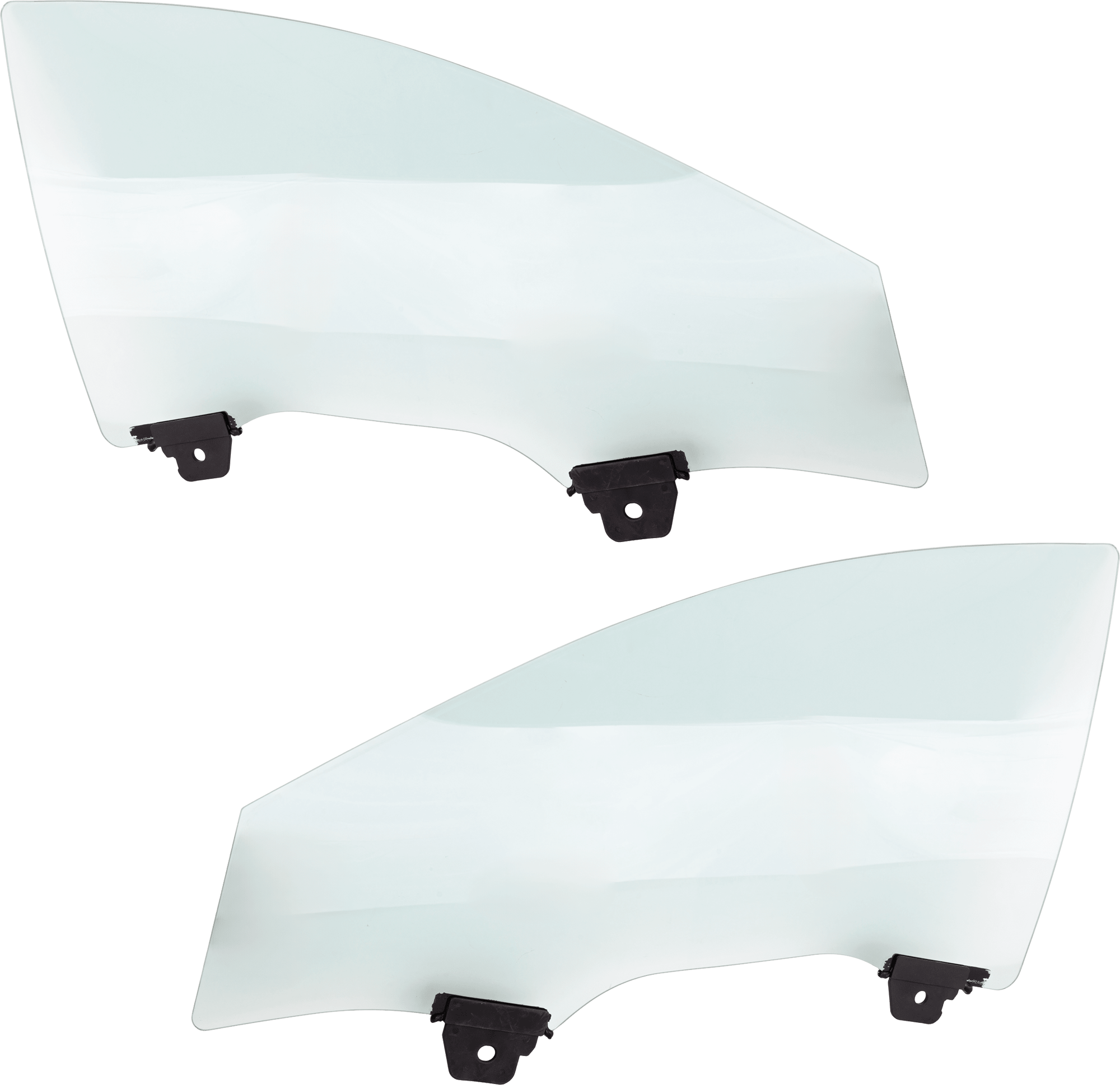 AM CADILLAC XTS 13-19 FRONT DOOR GLASS RH AND LH Green Tint Laminated w Solar Clip Sedan SKU SET JRC48010061 OEM 23186510-23186511