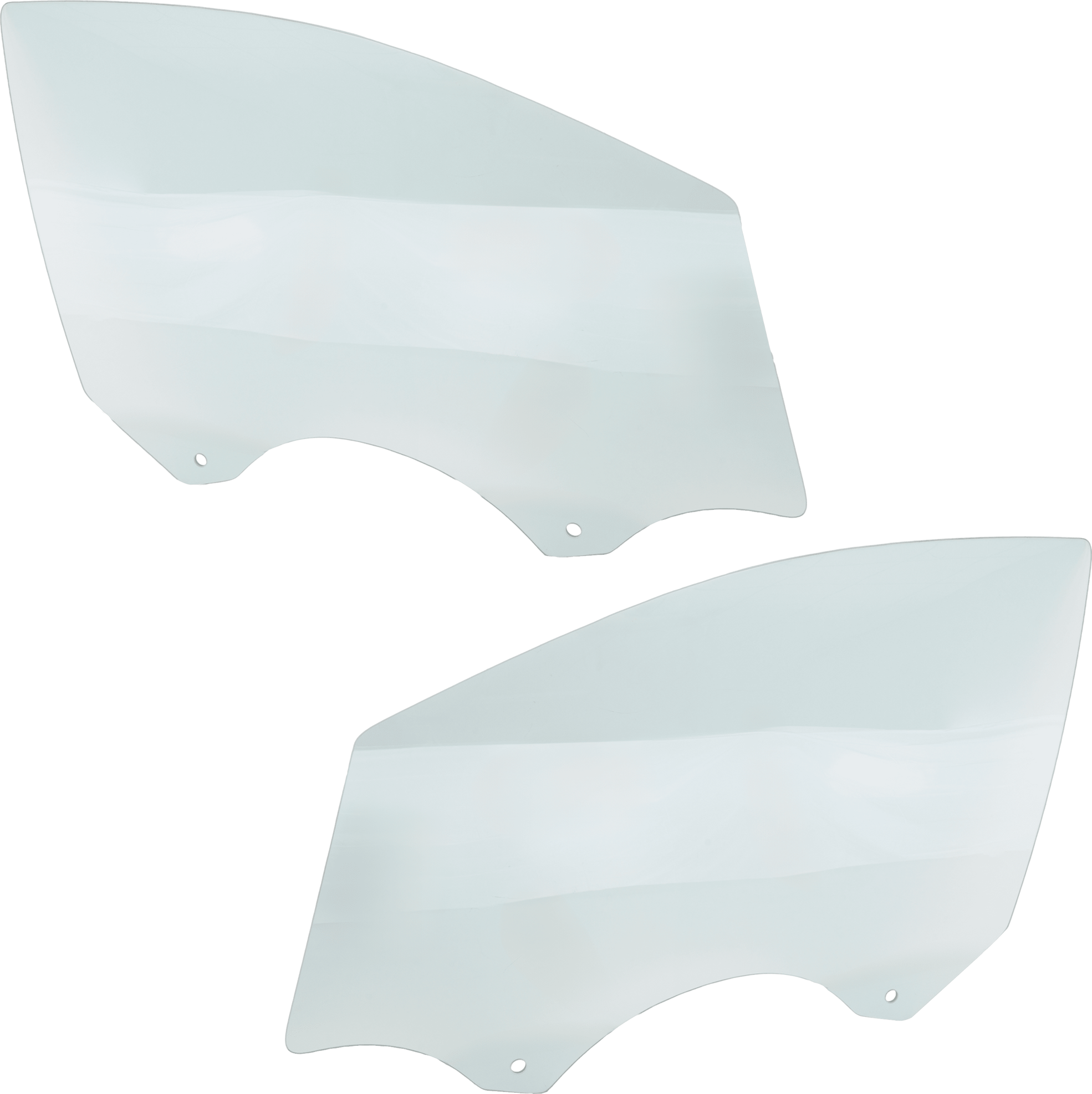 AM CHEVROLET CRUZE 16-19 FRONT DOOR GLASS RH AND LH Green Tint w Solar SKU SET JRC48010077 OEM 13412495-13412496