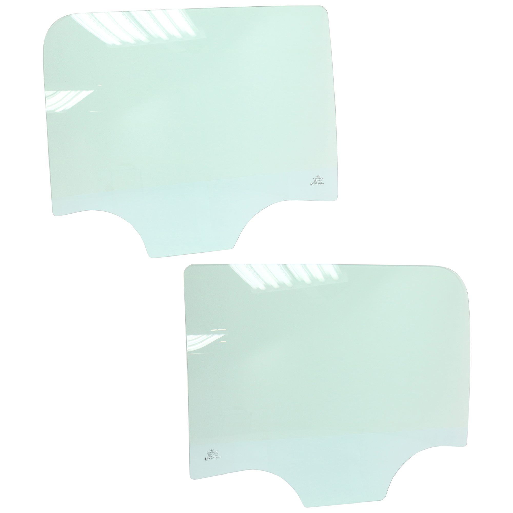 AM SILVERADO SIERRA 1500-14-18-2500 HD 3500 HD 15-19 REAR DOOR GLASS RH AND LH Green Tint Crew Cab SKU SET JRC48130001 OEM 22839367 DD12195GTNN 22839368