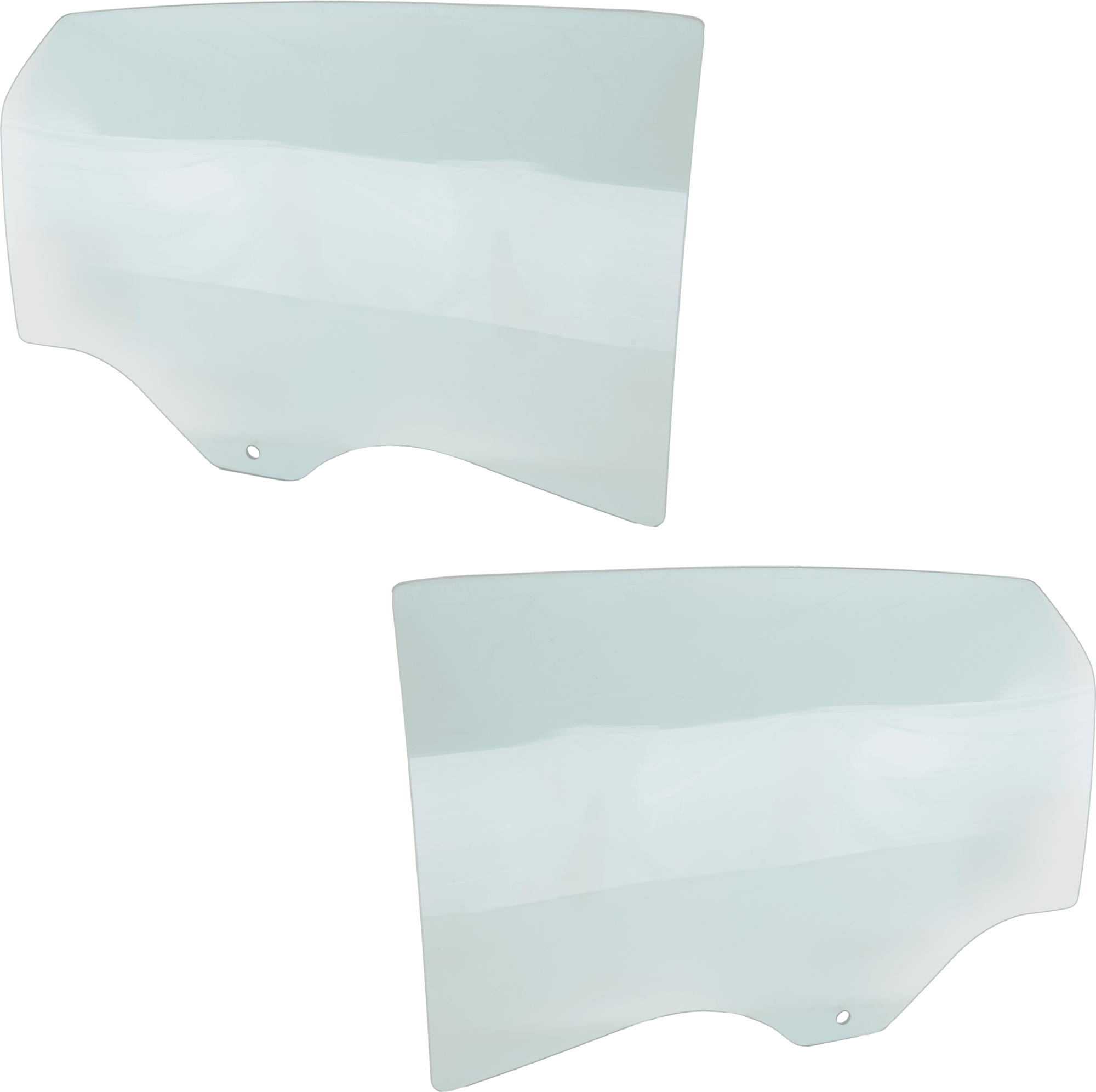AM CHEVROLET IMPALA 14-20 REAR DOOR GLASS RH AND LH Green Tint w Solar SKU SET JRC48130043 OEM 84372701-84372702
