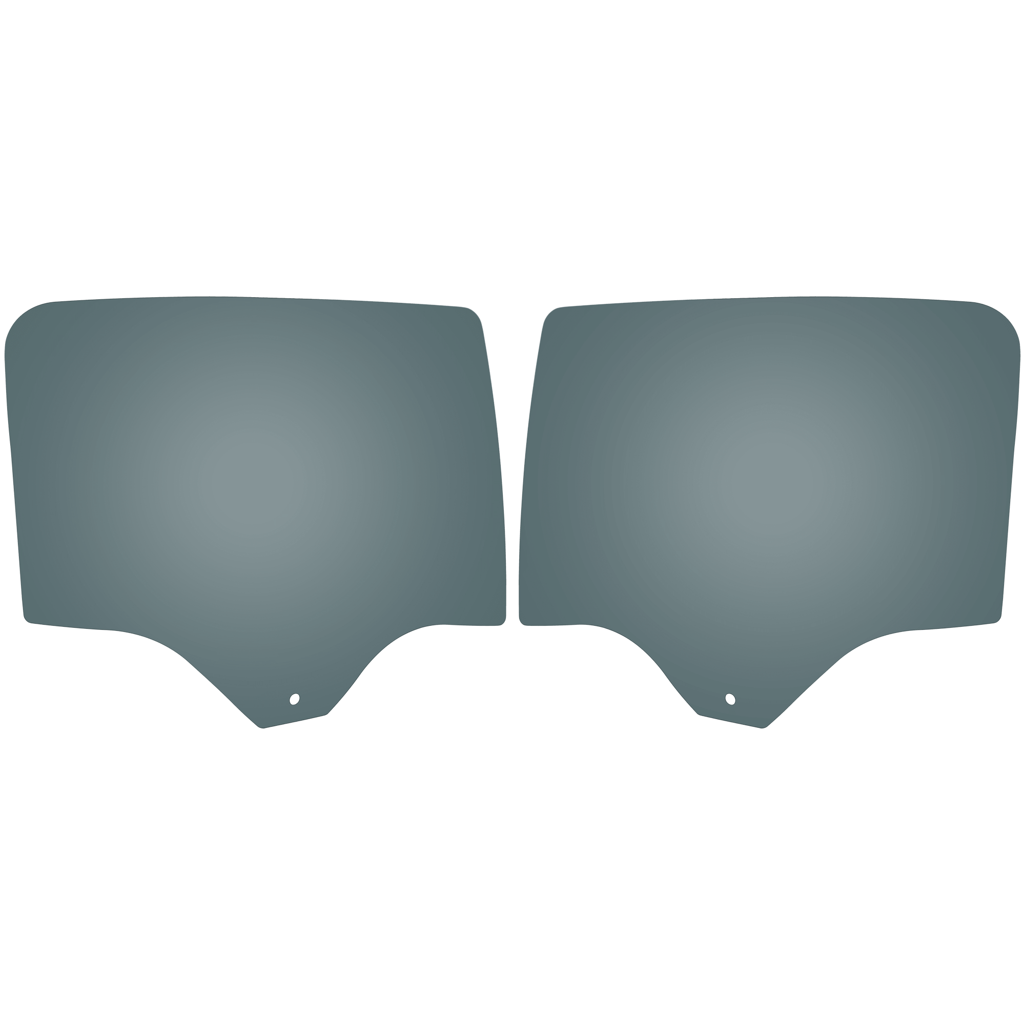 AM COLORADO CANYON 15-22 REAR DOOR GLASS RH AND LH Gray Tint Privacy w Solar Crew Cab SKU SET JRC48130059 OEM 84516124-84516125