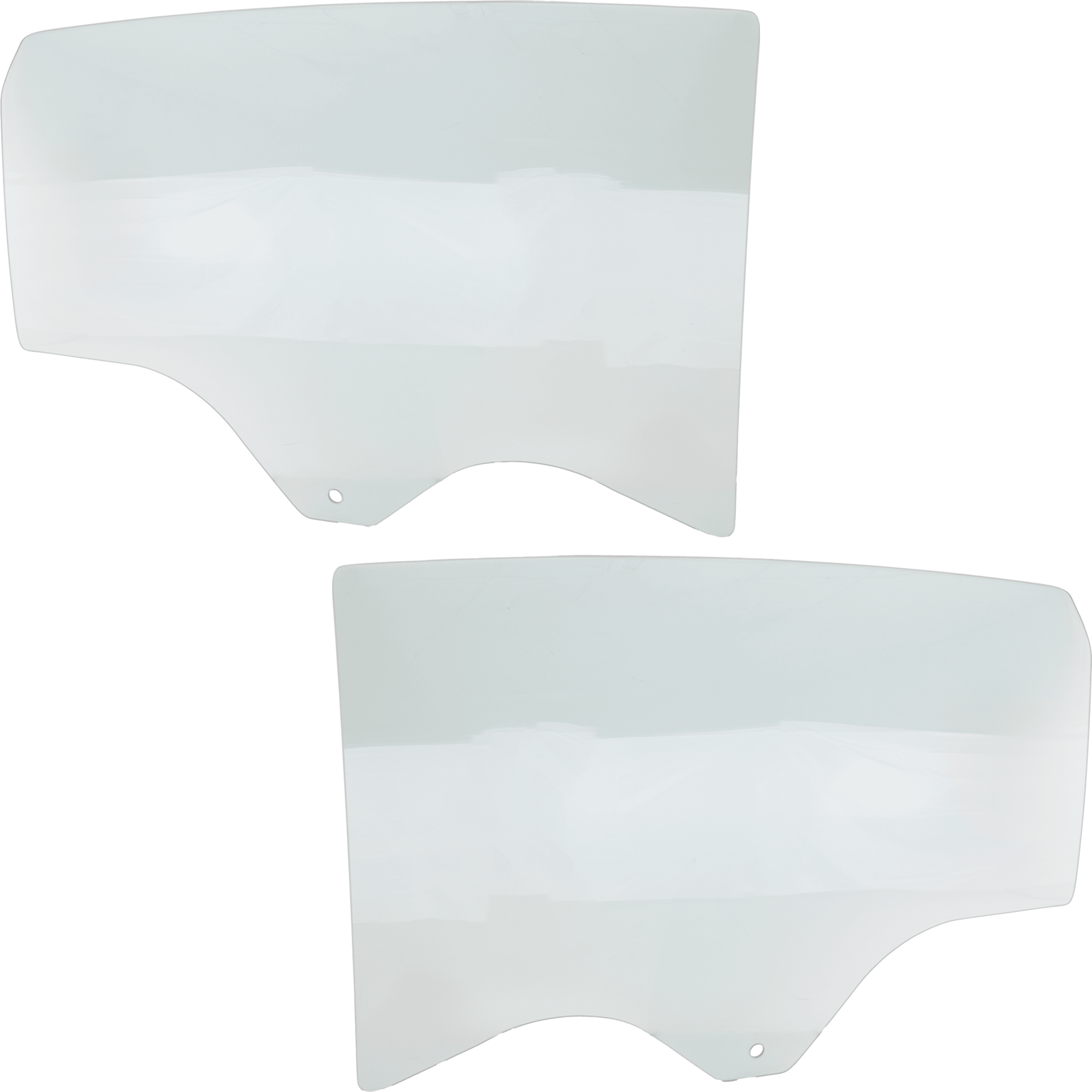AM MALIBU 17-24 REAR DOOR GLASS RH AND LH Green Tint 3.9mm w Solar SKU SET JRC48130065 OEM 22977469-22977470