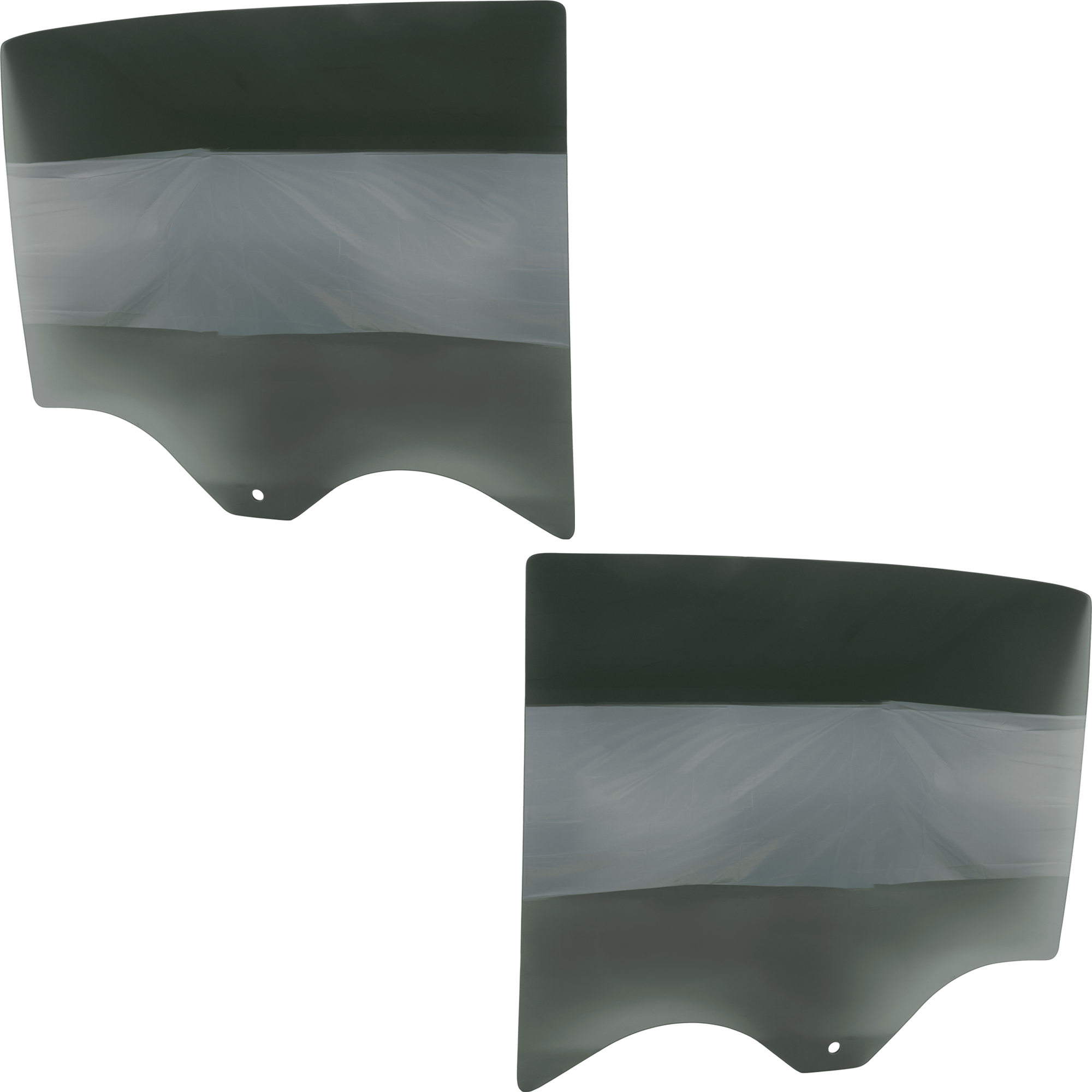 AM EQUINOX 18-24 REAR DOOR GLASS RH AND LH Gray Tint Privacy w Solar SKU SET JRC48130067 OEM 84388312-84388313