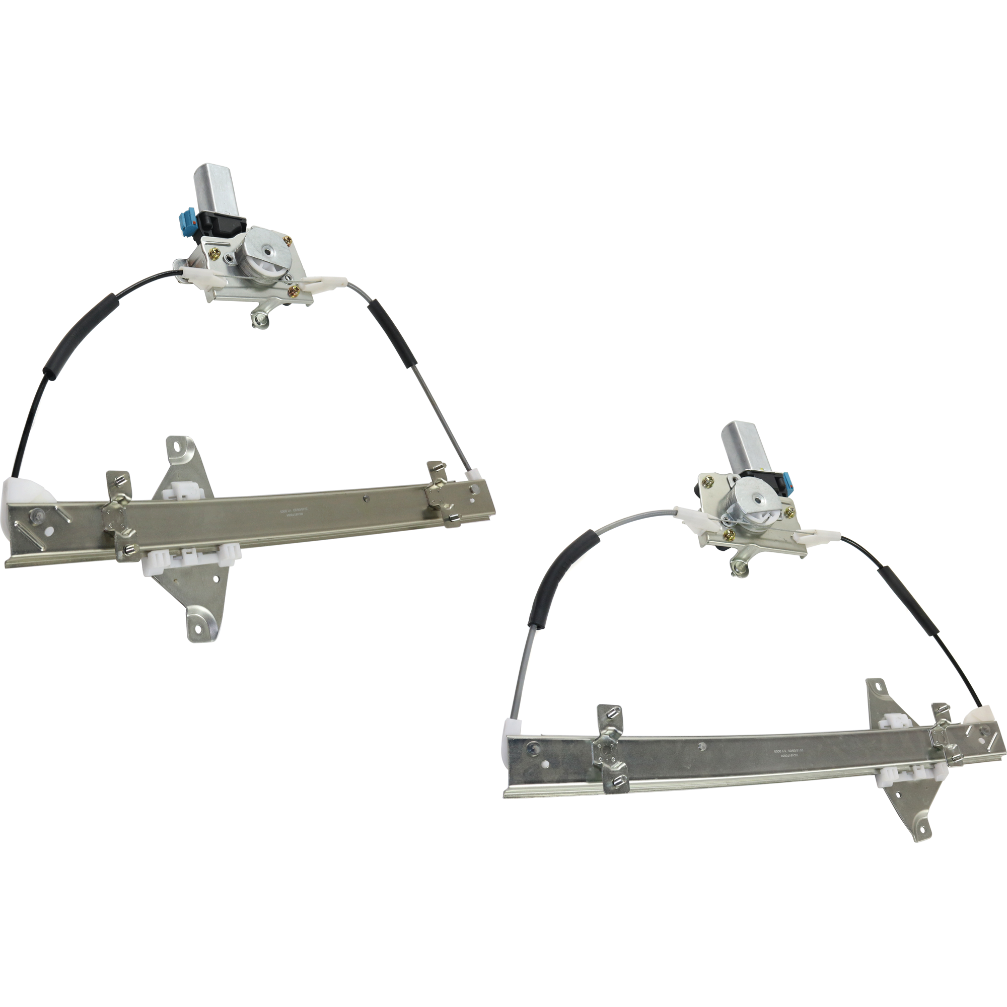 AM AVEO 07-11 REAR WINDOW REGULATOR RH AND LH Set of 2 Power w Motor Sedan SKU SET JRC49170003 OEM 94567374-95391354-94567375-953