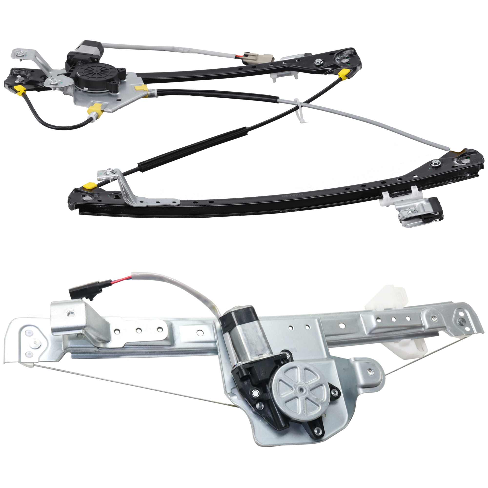 AM PACIFICA 04-06 FRONT AND REAR WINDOW REGULATOR RH Power w Motor SKU SET JRC49170013 A Partslink CH1351142 CH1551121 OEM 4894270AC 5020790AA 4894272AA
