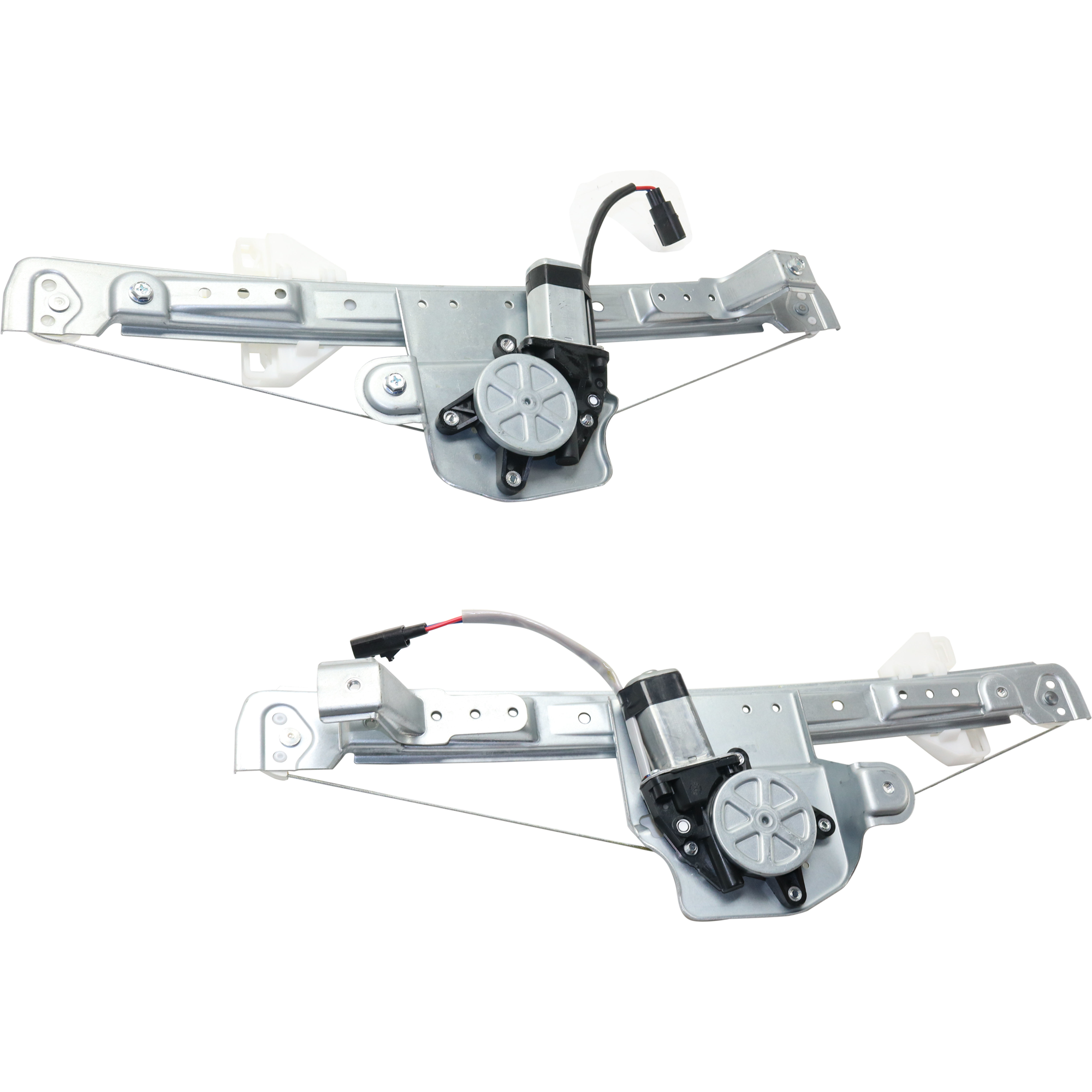 AM PACIFICA 04-08 REAR WINDOW REGULATOR RH AND LH Power w Motor SKU SET JRC49170013 Partslink CH1550121 CH1551121 OEM 5020790AA 4894272AA 5020791AA