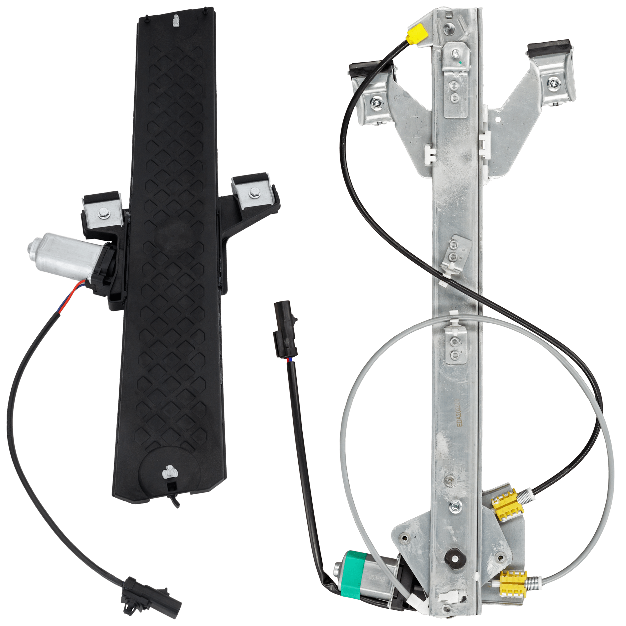 AM PT CRUISER 06-10 FRONT AND REAR WINDOW REGULATOR RH Power w Motor Wagon SKU SET JRC49170015 A Partslink CH1351191 OEM 5067590AE 5067590AA 5067592AD