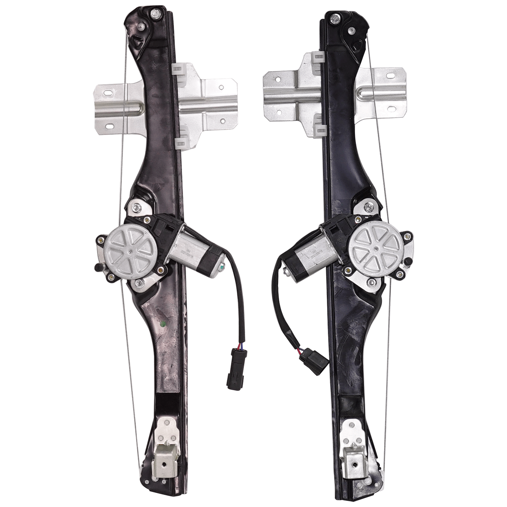 AM ENCLAVE 13-15 REAR WINDOW REGULATOR RH AND LH Power w Motor SKU SET JRC49170017 B Partslink GM1550137 GM1551168 OEM 20785728-22867700