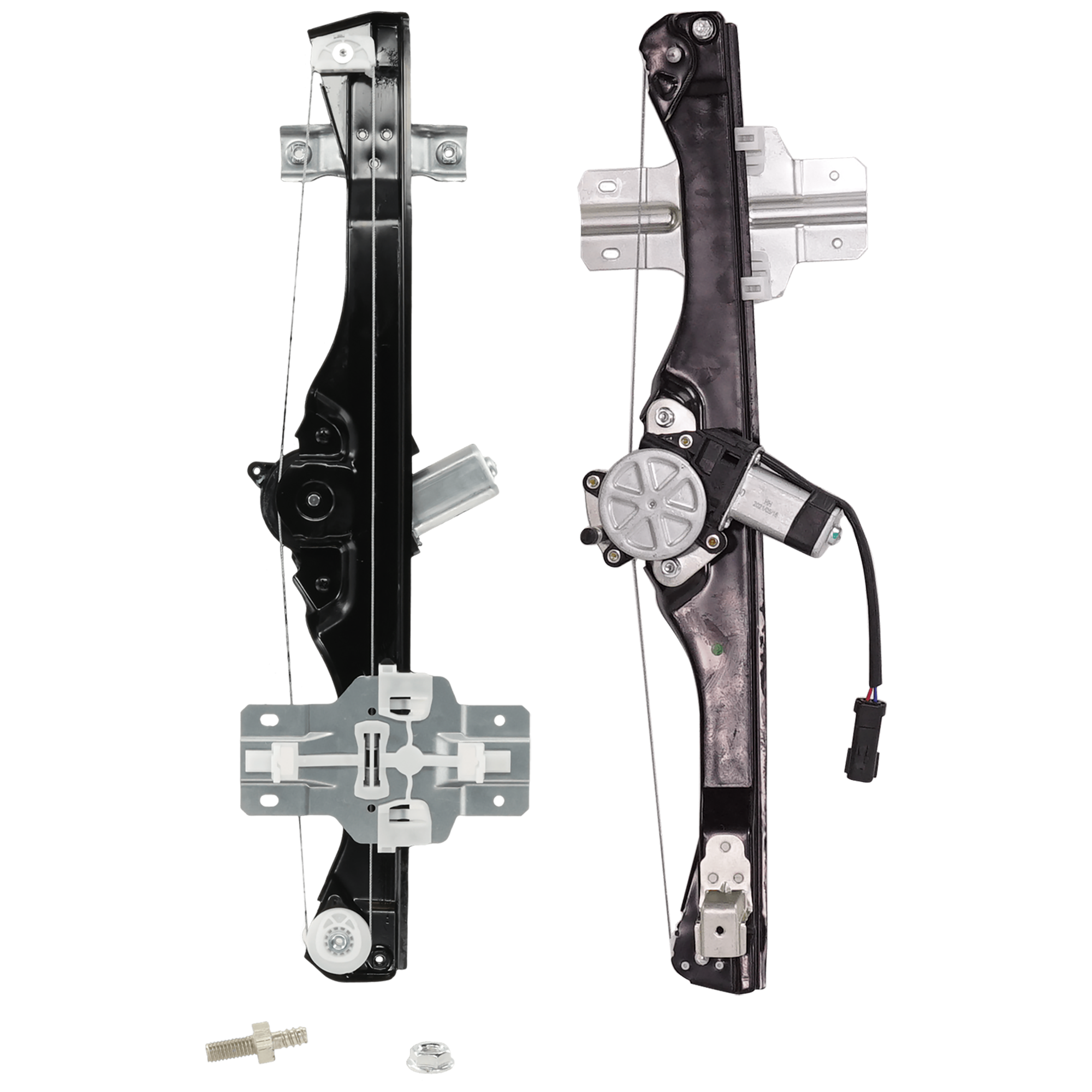 AM TRAVERSE 13-17 FRONT AND REAR WINDOW REGULATOR RH Power w Motor SKU SET JRC49170017 C Partslink GM1351214 GM1551168 OEM 22867700-25901213