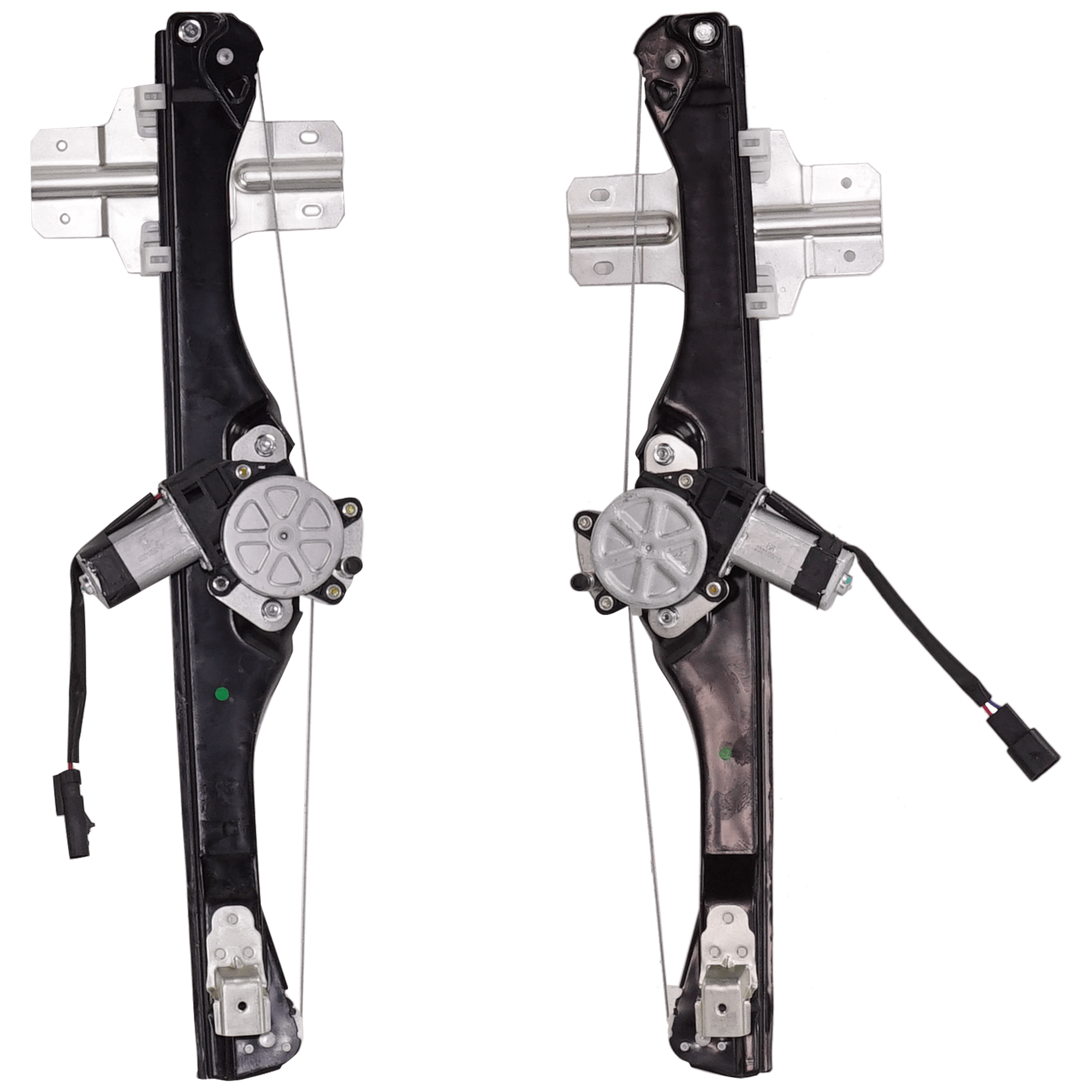 AM ENCLAVE 13-15 REAR WINDOW REGULATOR RH AND LH Power w Motor SKU SET JRC49170019 B Partslink GM1550168 GM1551137 OEM 20785729-22867699