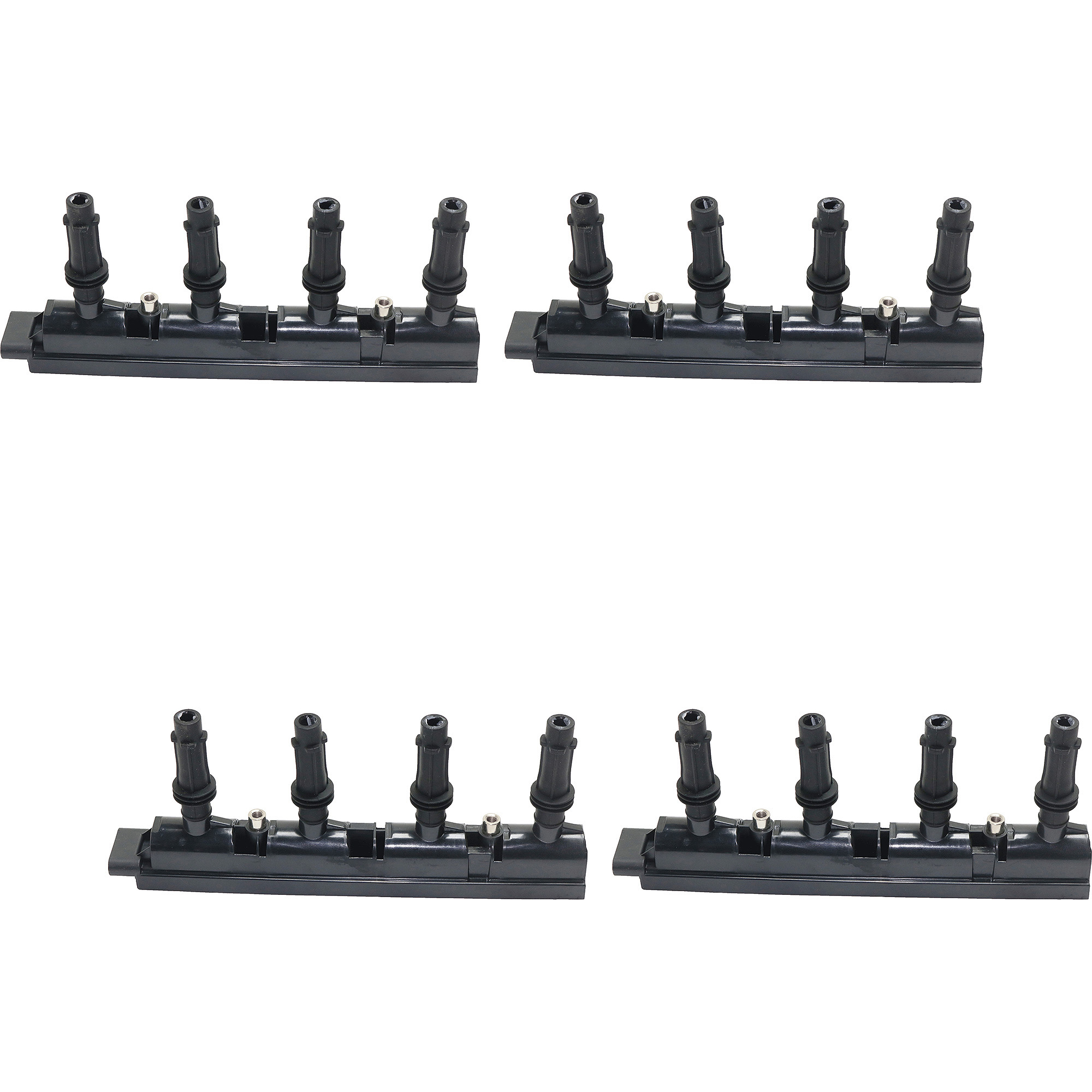AM ENCORE 13-21 CRUZE 11-15 TRAX 13-21 IGNITION COIL 4 Cyl 1.4L Eng. 3 Male Blade type Terminals Set of 4 SKU SET JRC50460004-4 OEM 55579072