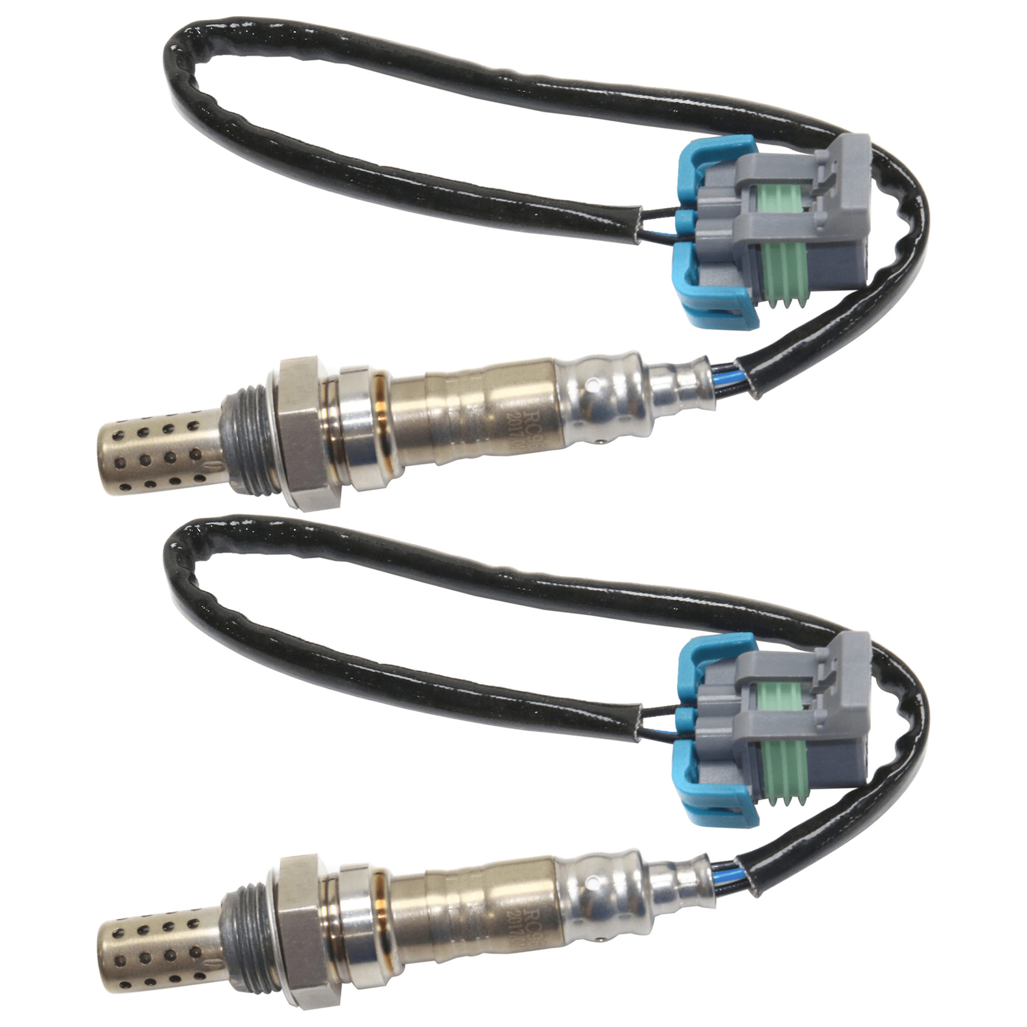 AM SIERRA SILVERADO 1500-06-07 SAVANA 2500-3500-16-16 OXYGEN SENSOR Set of 2 After Catalytic Converter RH and LH Heated 4 Wire SKU SET JRC96090001-2 OEM 12599204-12599866