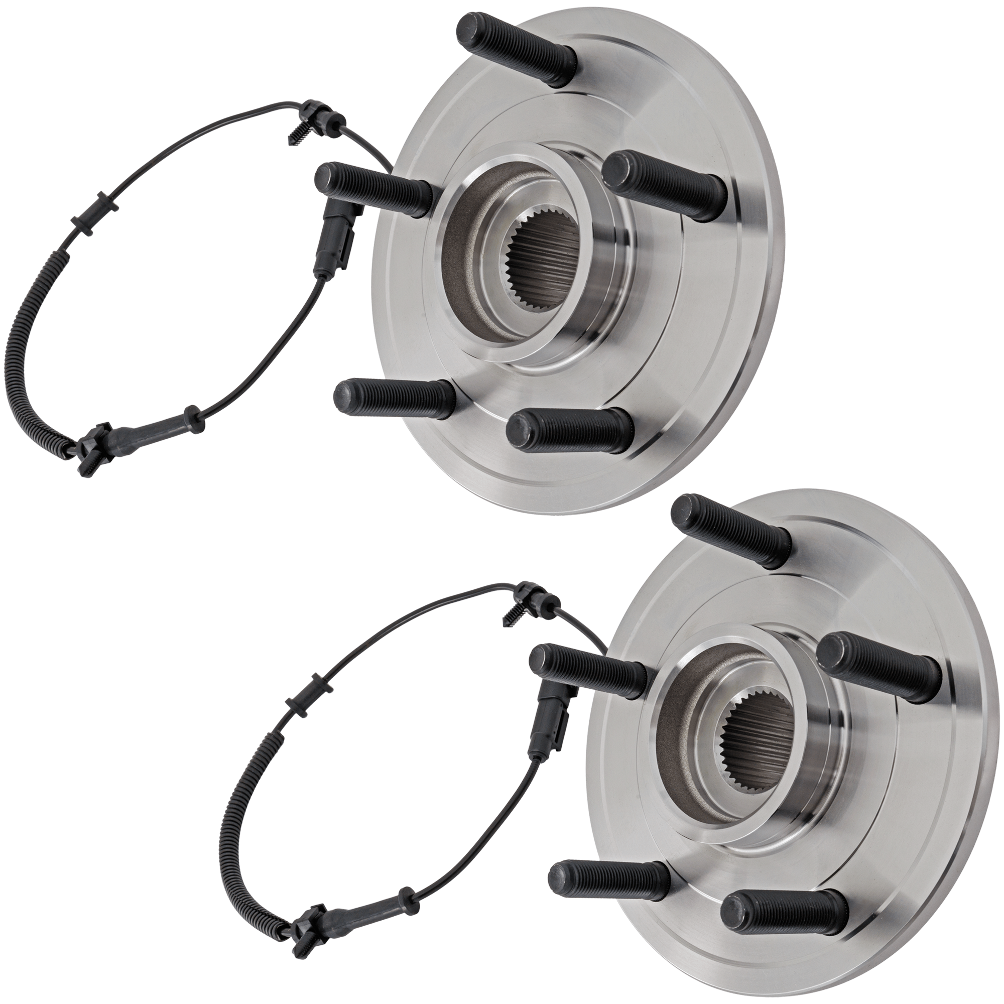 AM RAM 1500-12-18 FRONT HUB ASSEMBLY RH AND LH 5 Studs 5 x 5.5 in. Bolt Pattern SKU SET JRD28370006-2 OEM 68230055AB
