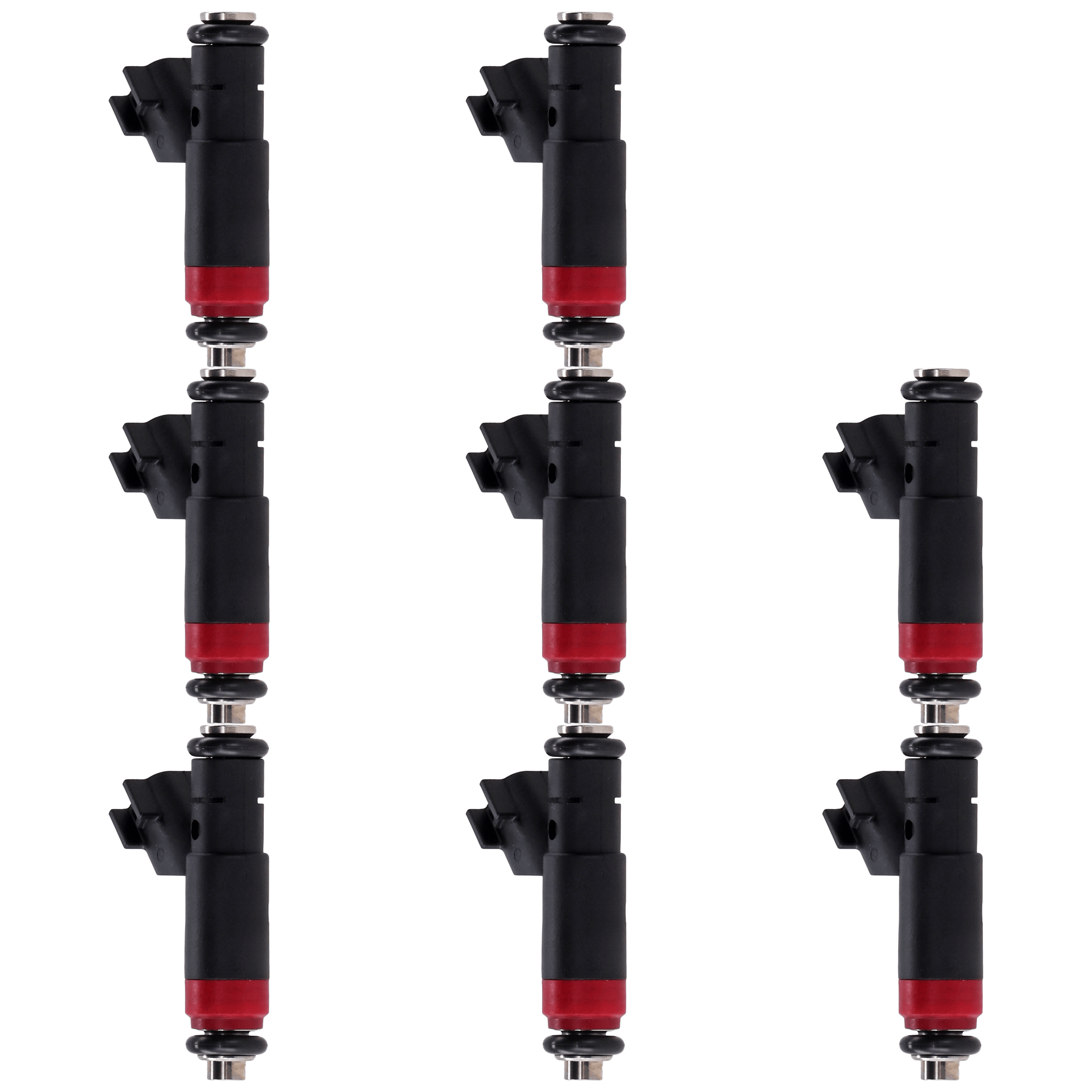 AM DURANGO 04-09 ASPEN 07-08 FUEL INJECTOR 5.7L Eng. 2 Male Blade Terminal Top Feed System Type Set of 8 SKU SET JRD31430008-8 OEM 53032713AA 53032713AB RL032713