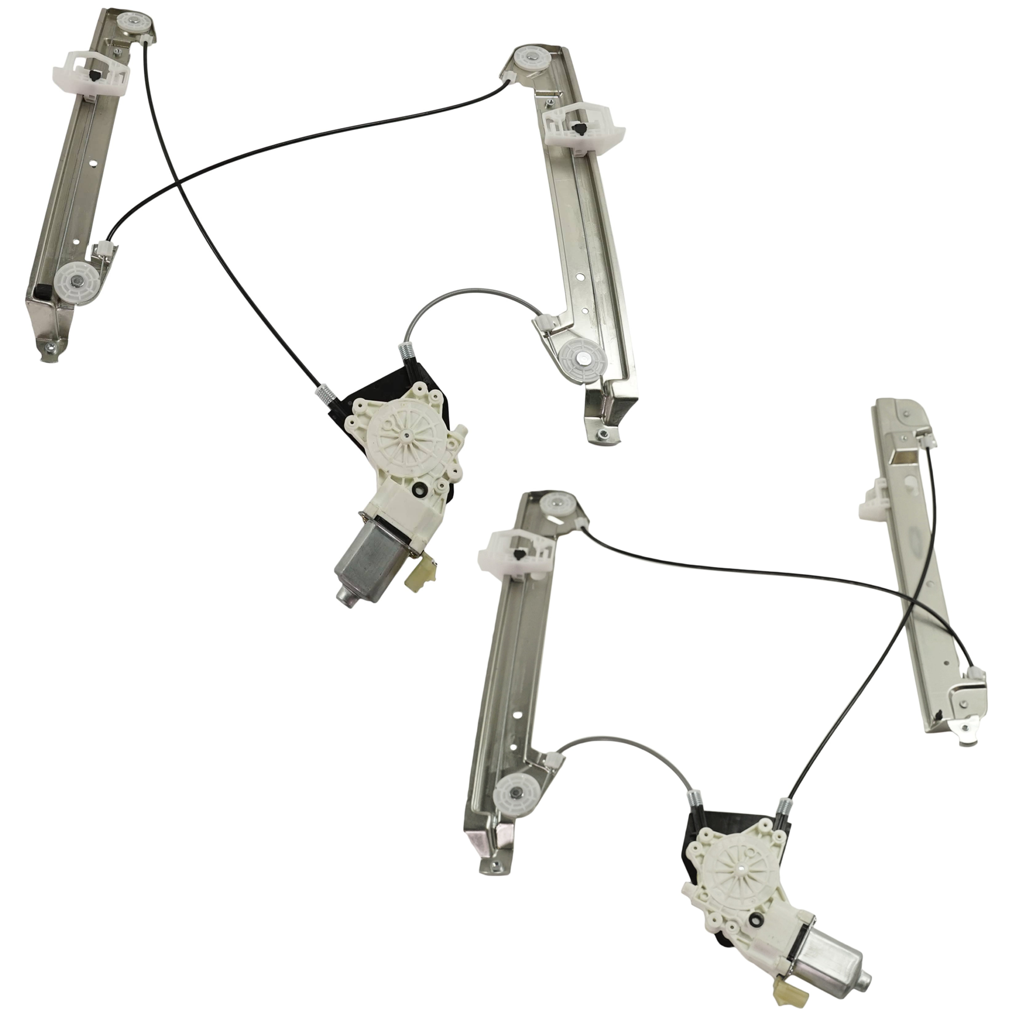 AM CALIBER 07-12 FRONT WINDOW REGULATOR RH AND LH Power w Motor SKU SET JRD46290005 OEM 5179942AA PFM 5179960AA 517994