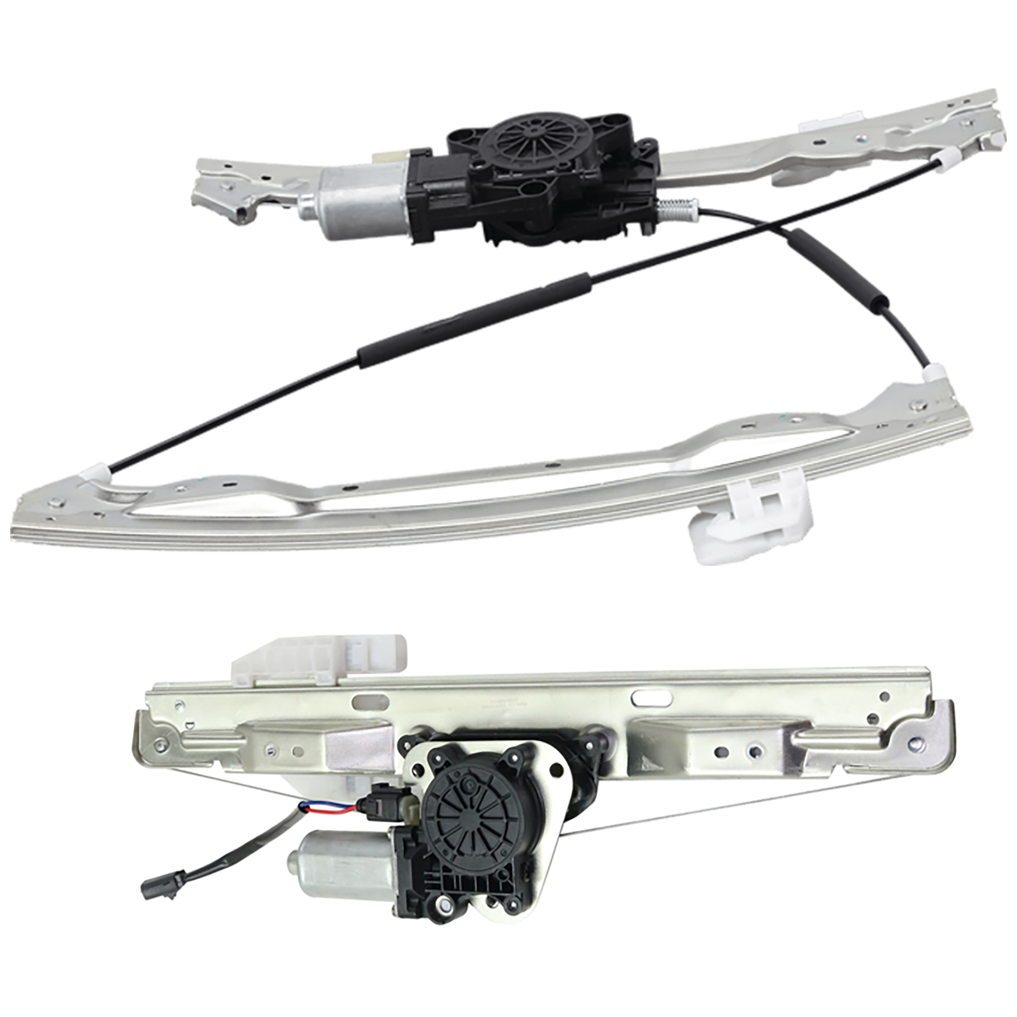 AM 200-11-14 FRONT AND REAR WINDOW REGULATOR LH Power w Motor Sebring Sedan SKU SET JRD46290010 Partslink CH1350166 OEM 68023519AA PFM 68104205AA PFM