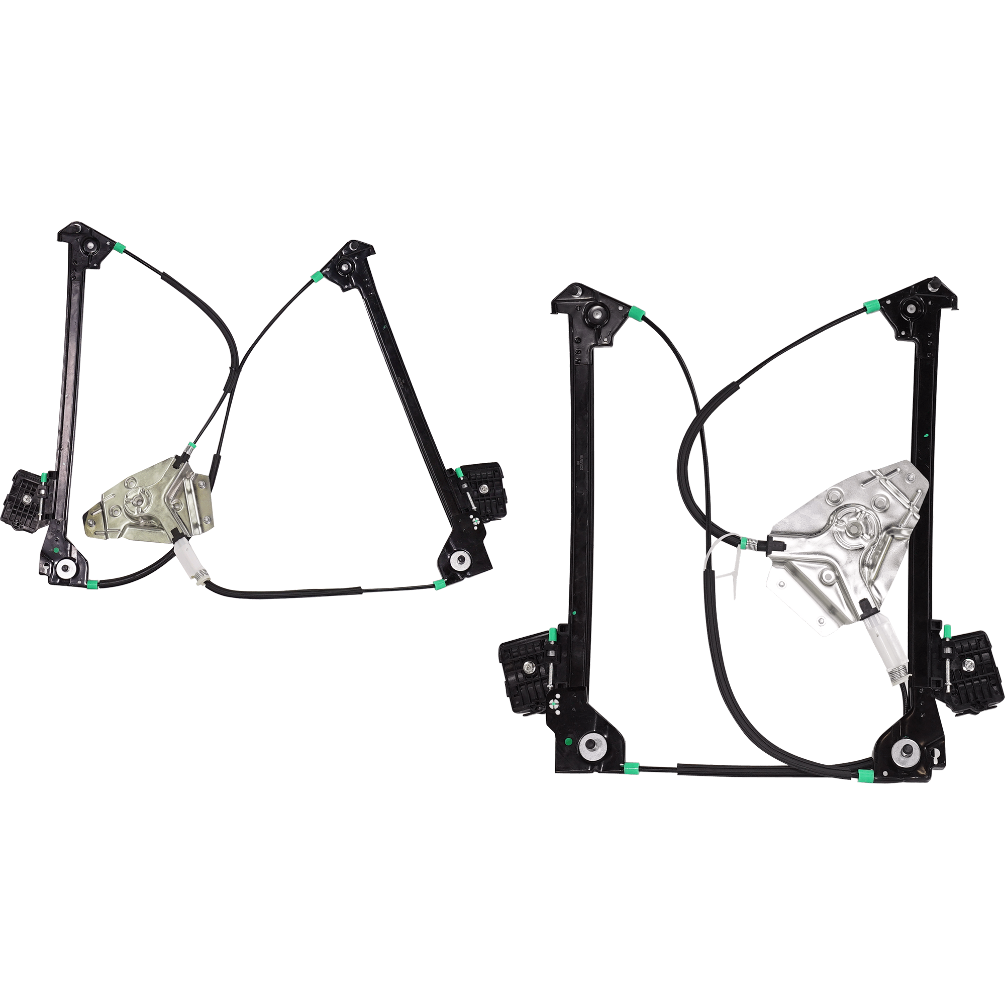 AM CHALLENGER 08-23 FRONT WINDOW REGULATOR RH AND LH Power w o Motor SKU SET JRD46290013 OEM 68043884AA 68043885AA