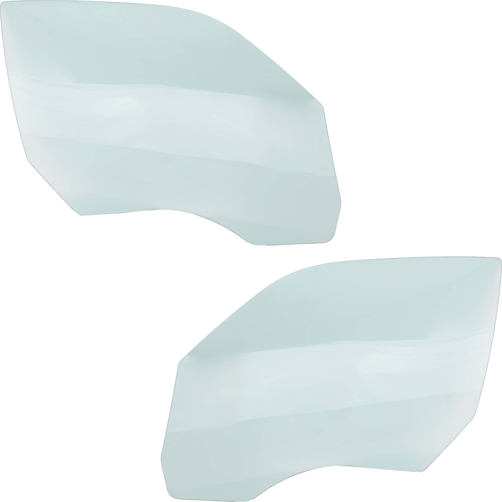 AM DODGE CHARGER 06-10 FRONT DOOR GLASS RH AND LH Green Tint w Solar SKU SET JRD48010007 OEM 5065482AB 5065483AB