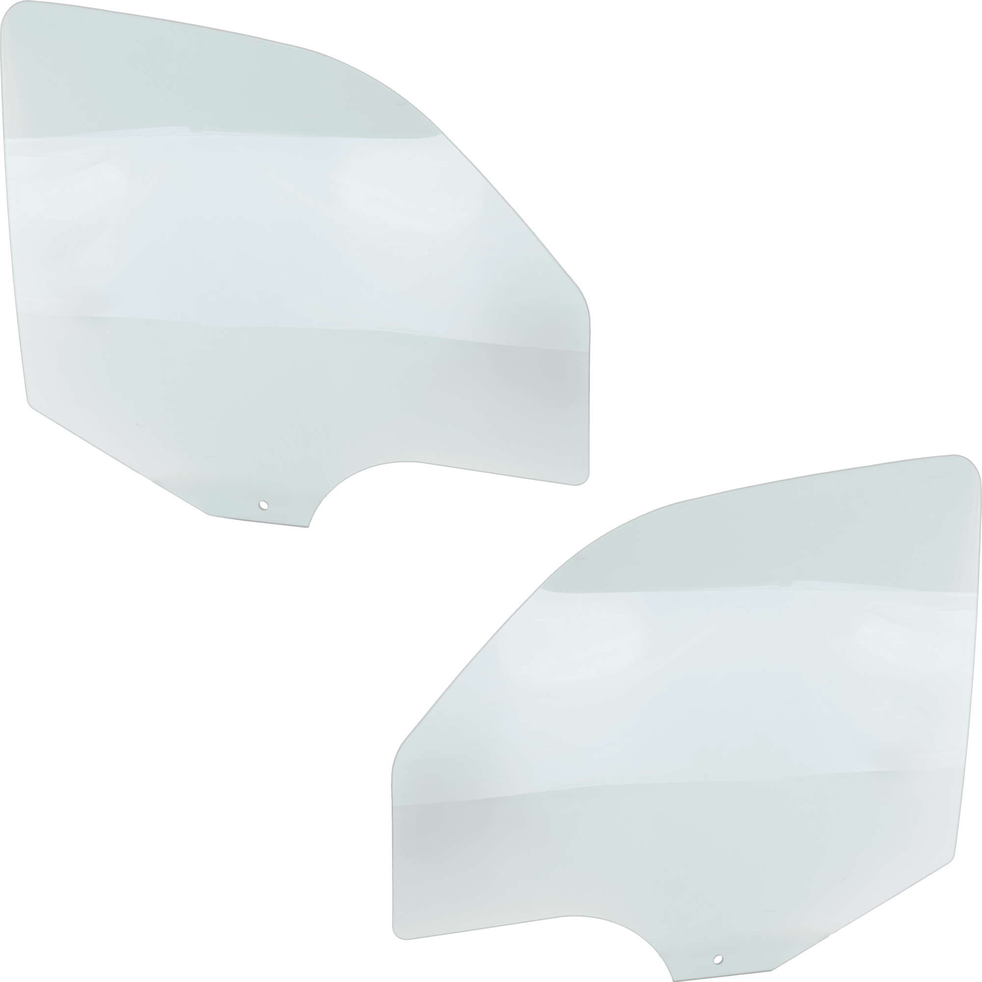 AM DODGE NITRO 07-11 FRONT DOOR GLASS RH AND LH Green Tint w Solar SKU SET JRD48010011 OEM 55369142AA 55369143AA