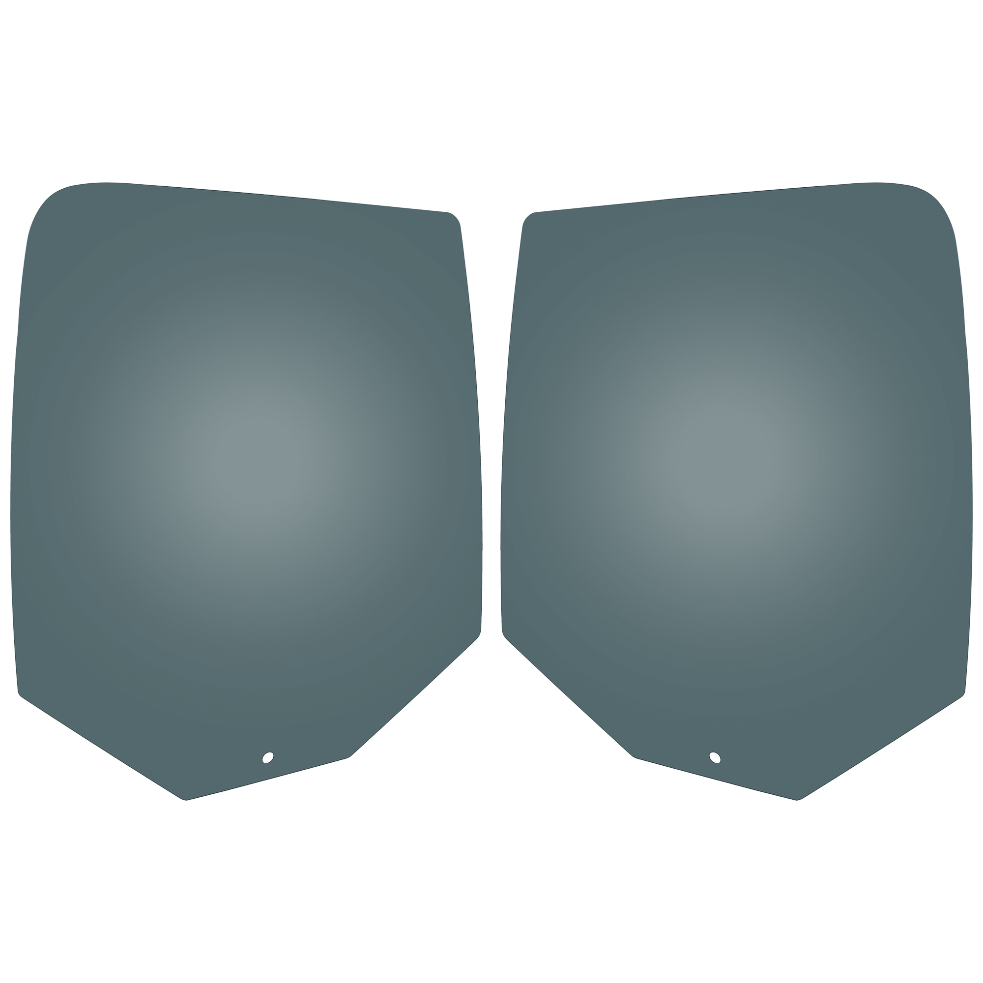 AM RAM 1500-22-23 REAR DOOR GLASS RH AND LH Gray Tint Privacy w Solar Quad Cab Includes 22-23 Ram 1500 Classic SKU SET JRD48130019 OEM 55372326AB 55372327AB