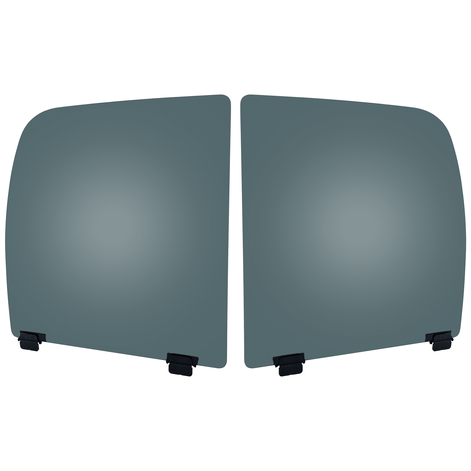 AM DODGE RAM FULL SIZE PICKUP 02-10 REAR DOOR GLASS RH AND LH Gray Tint Privacy w Solar Clip 4 Door SKU SET JRD48130025 OEM 55276108AD 55276109AD
