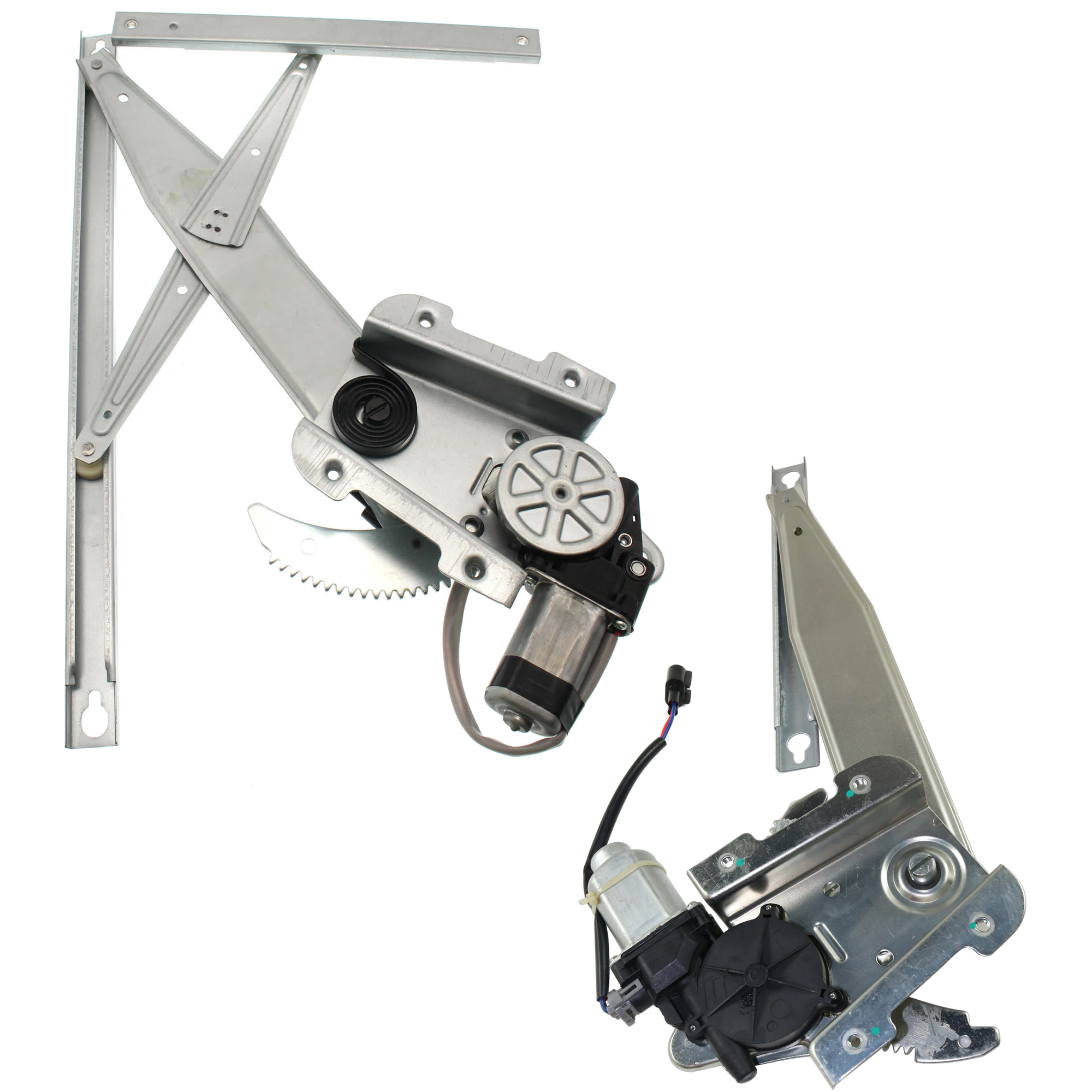 AM DURANGO 04-06 FRONT AND REAR WINDOW REGULATOR RH Power w Motor SKU SET JRD49170001 A Partslink CH1351135 CH1551120 OEM 55362206AC 55362208AC